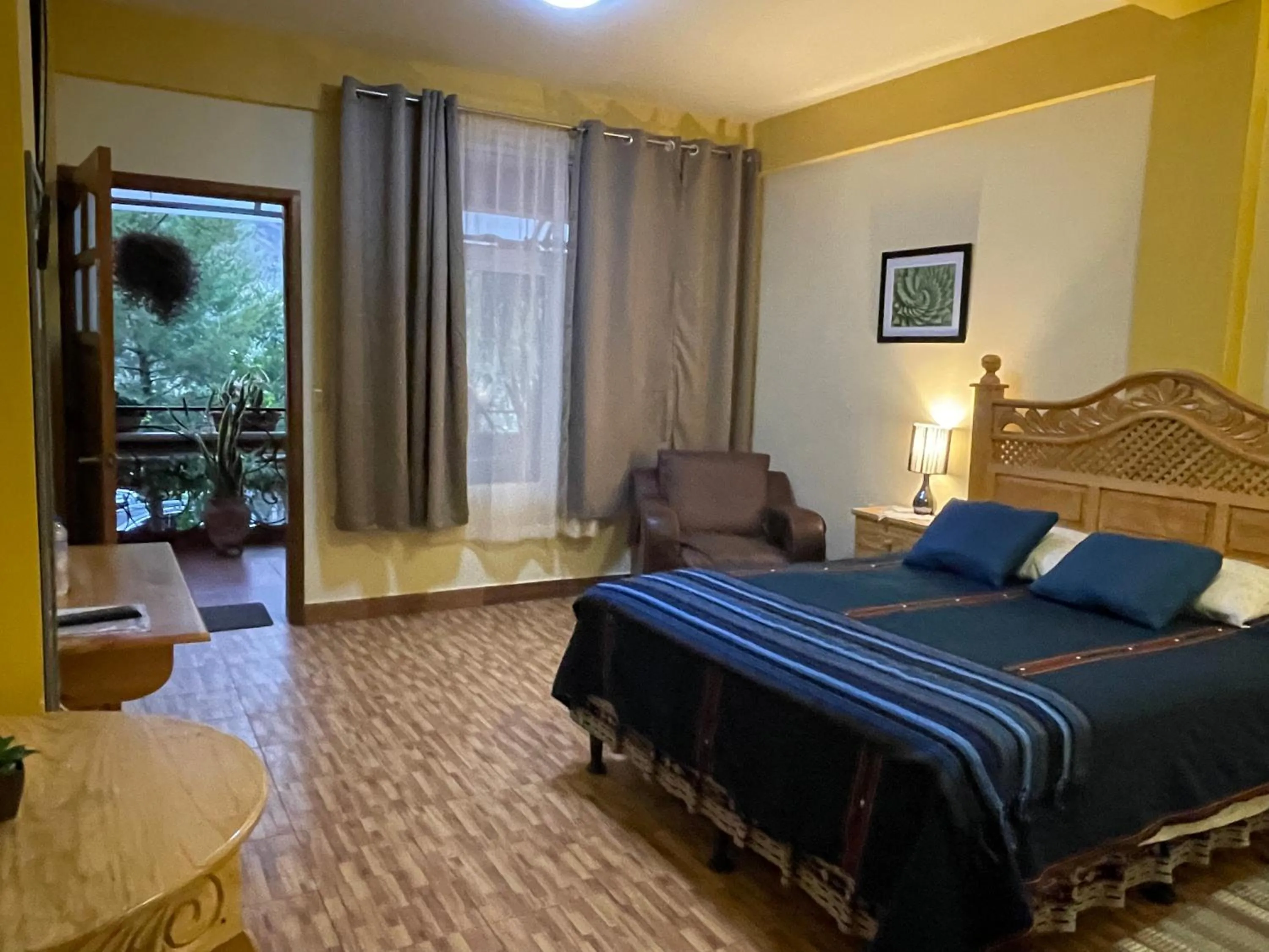 Bed in Hotel-Villas JABEL TINAMIT