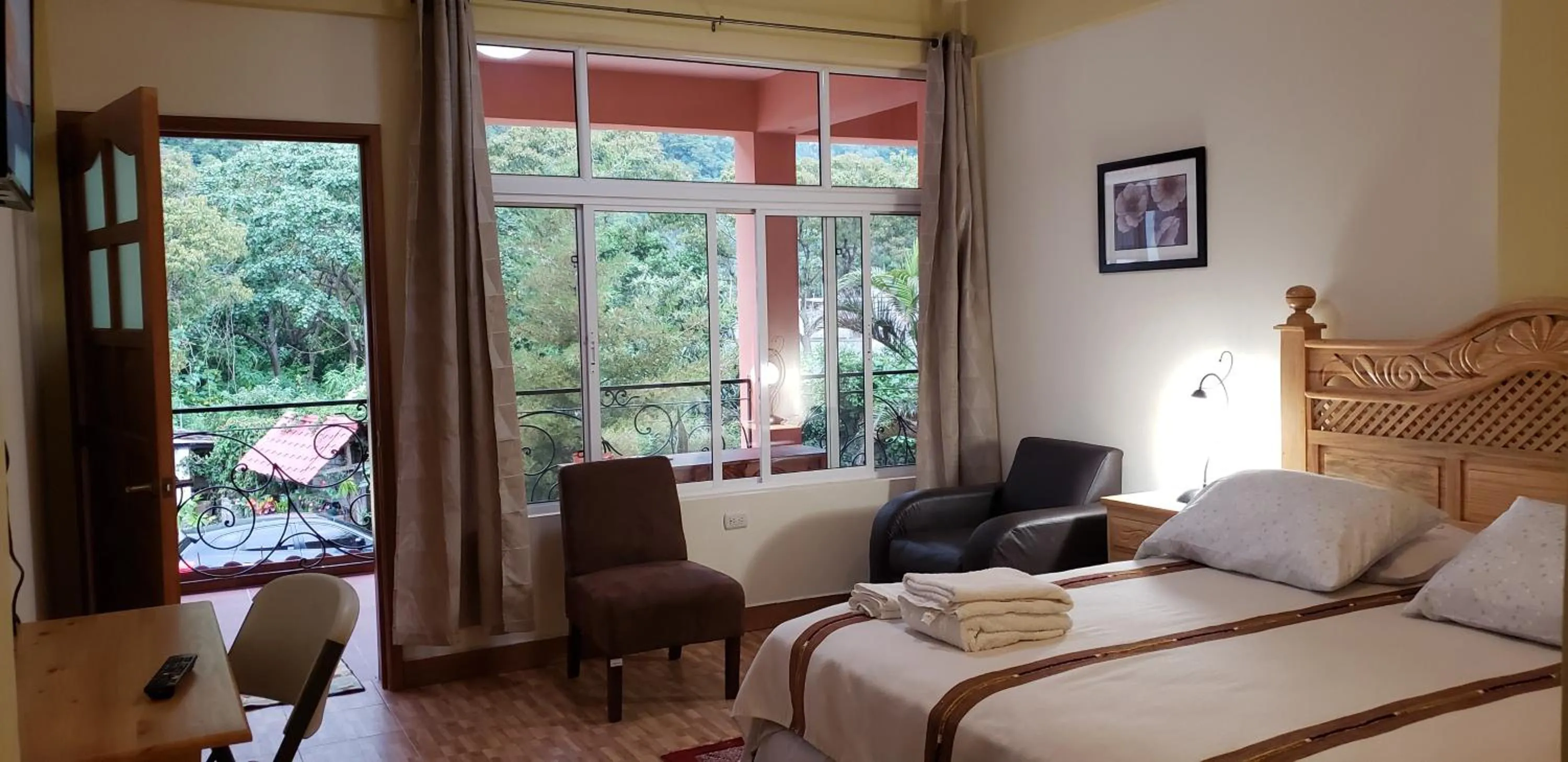Bed in Hotel-Villas JABEL TINAMIT