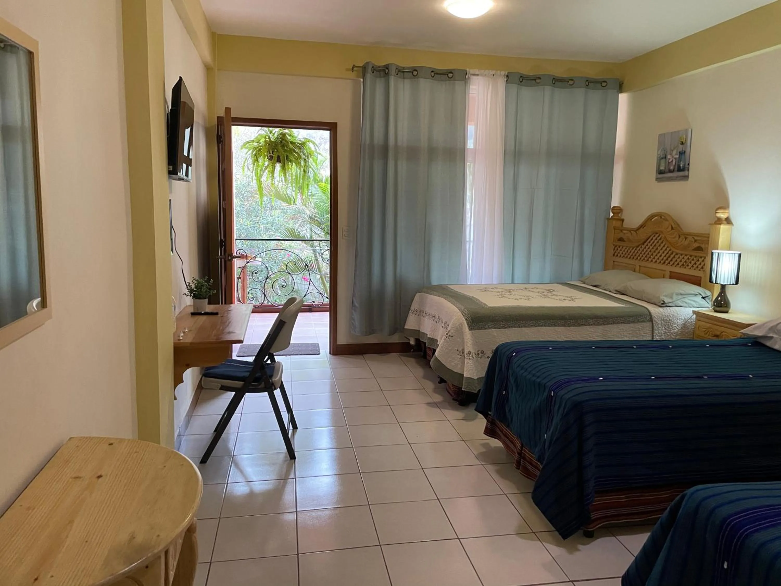 Bed in Hotel-Villas JABEL TINAMIT