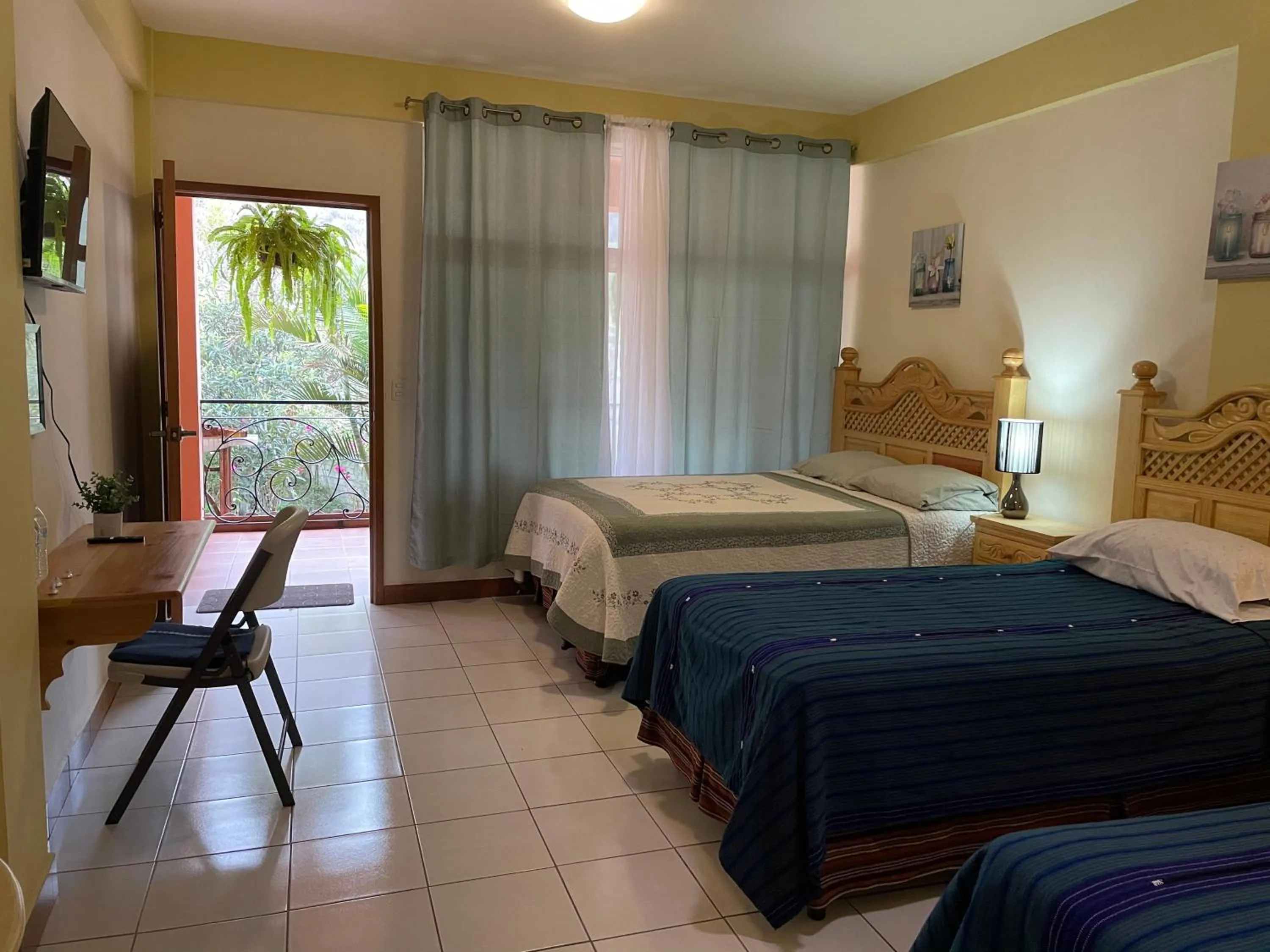 Bed in Hotel-Villas JABEL TINAMIT