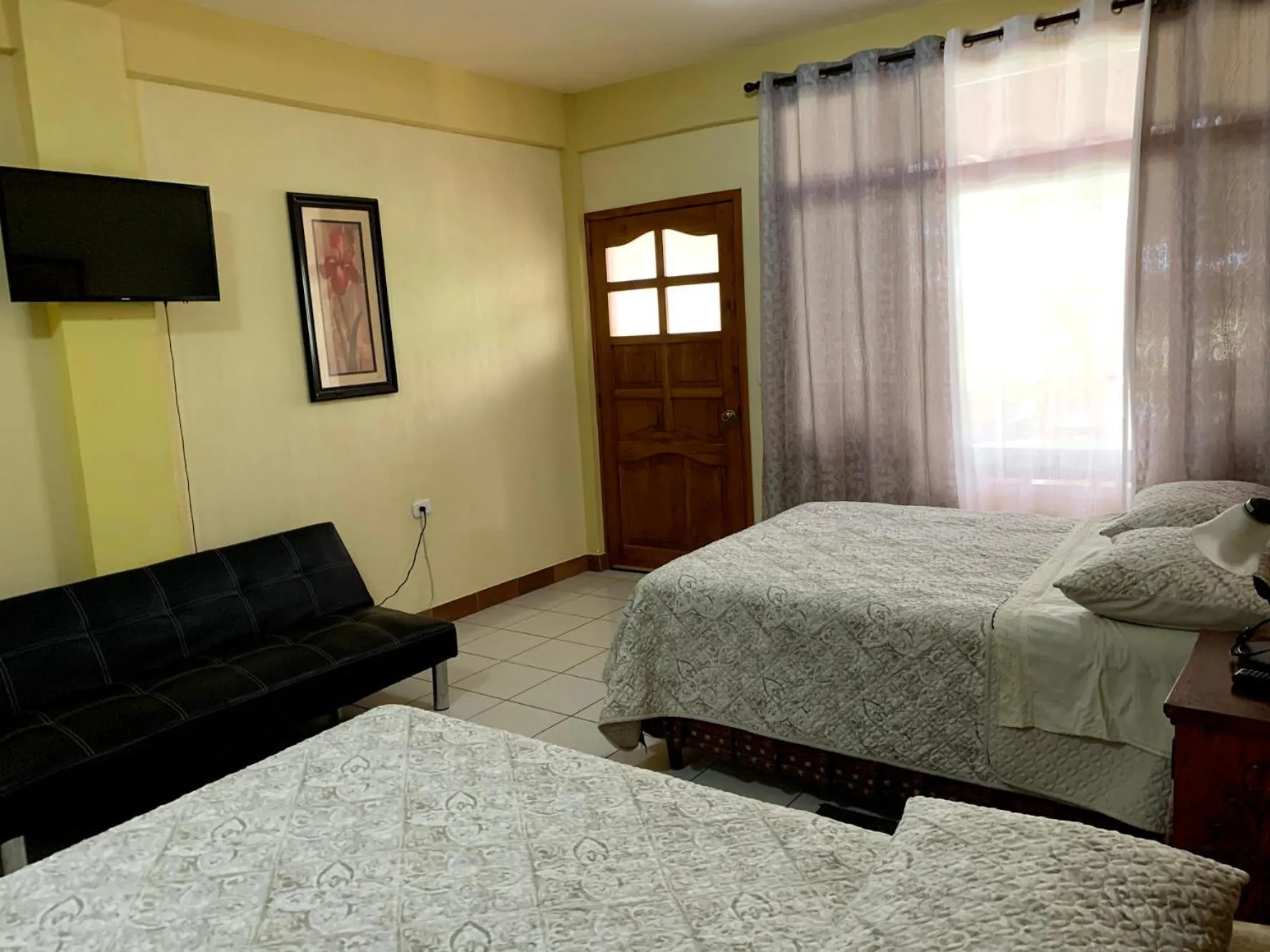 Bed in Hotel-Villas JABEL TINAMIT