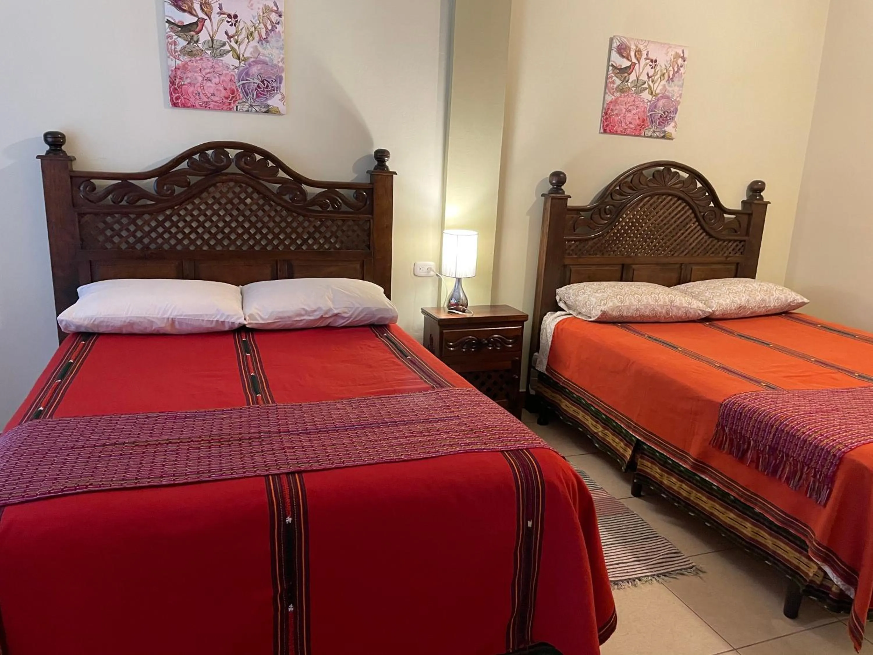 Bed in Hotel-Villas JABEL TINAMIT