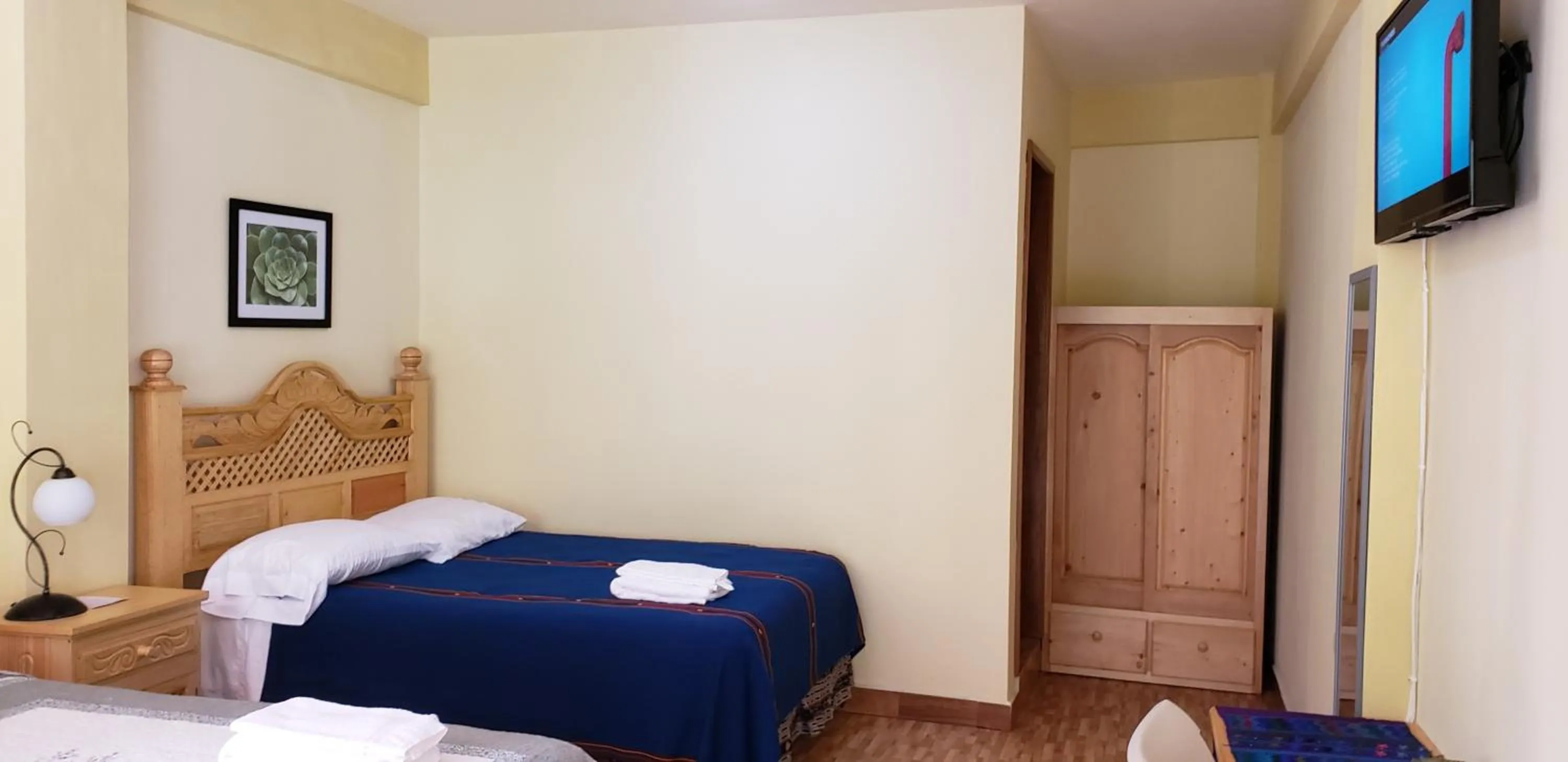 Bed in Hotel-Villas JABEL TINAMIT