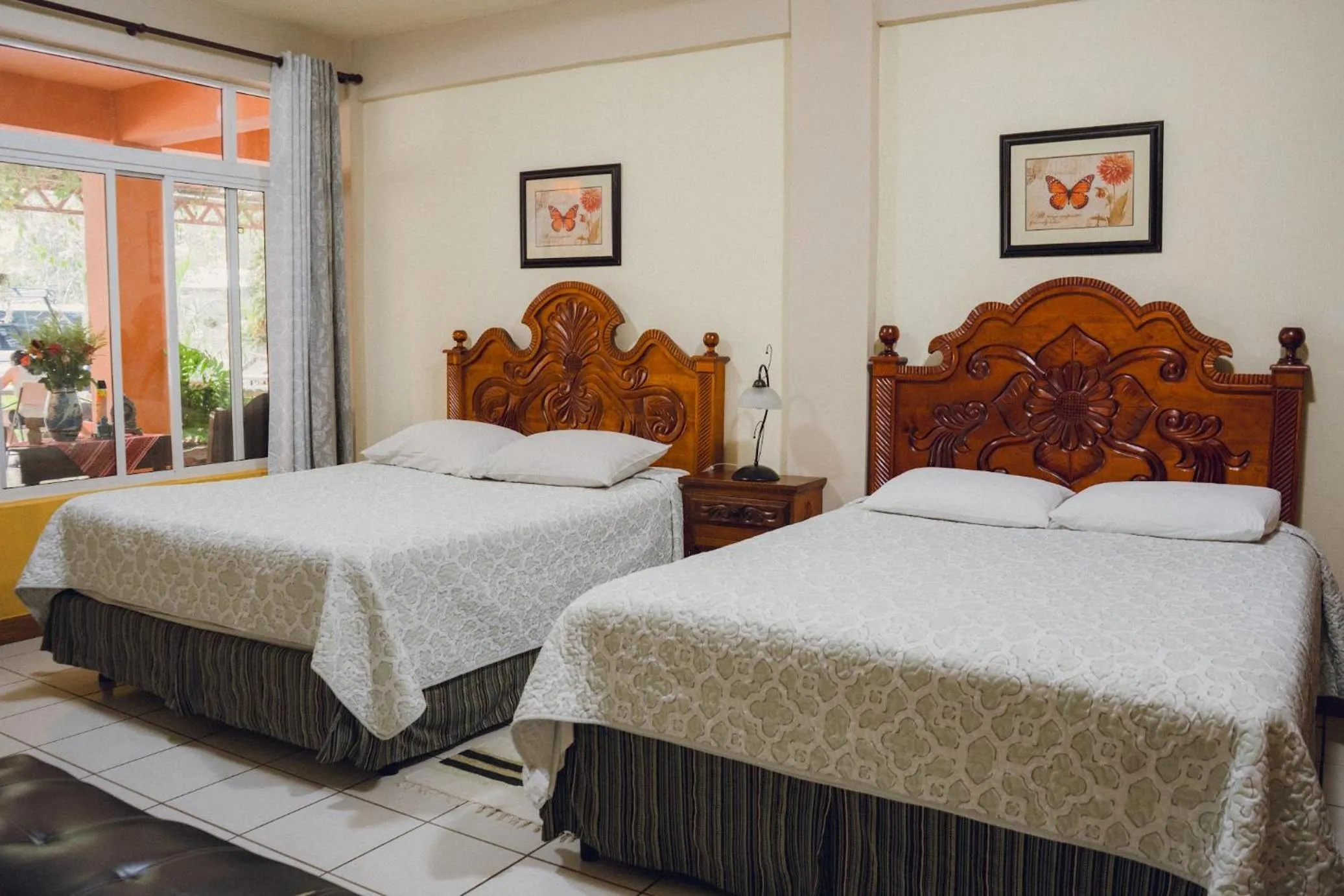 Bed in Hotel-Villas JABEL TINAMIT