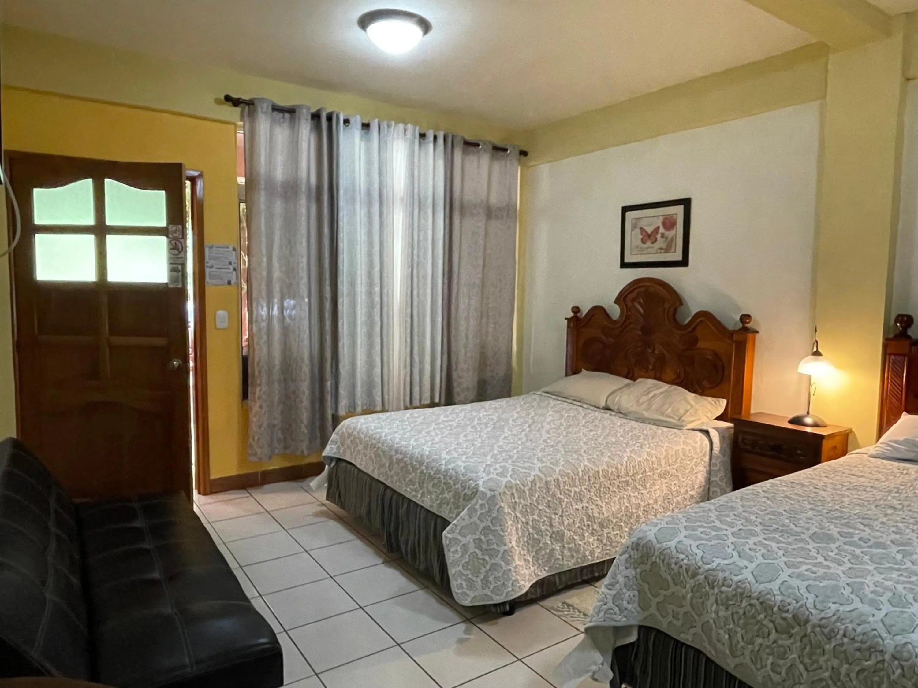 Bed in Hotel-Villas JABEL TINAMIT