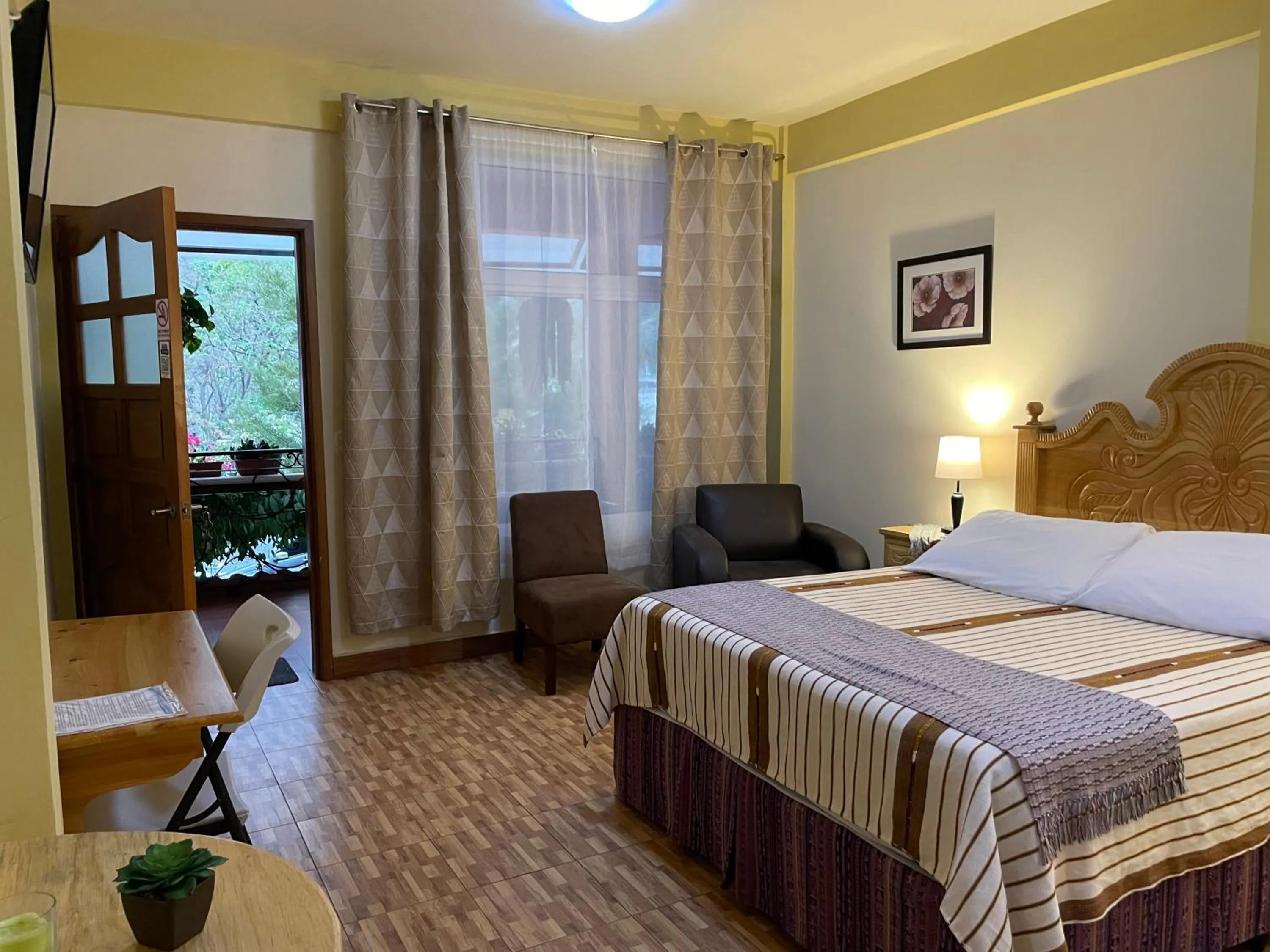 Bed in Hotel-Villas JABEL TINAMIT
