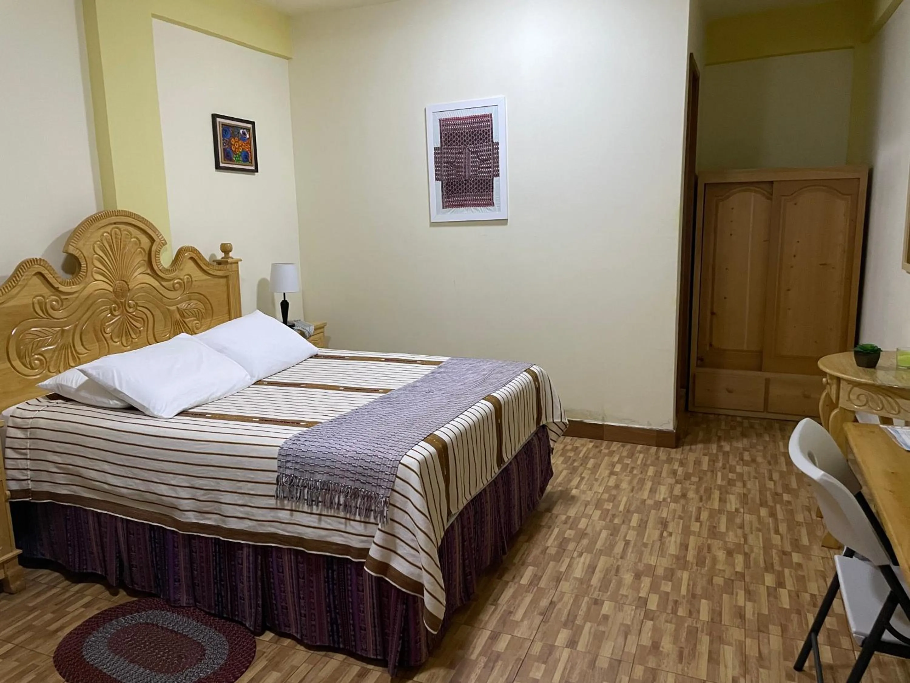 Bed in Hotel-Villas JABEL TINAMIT