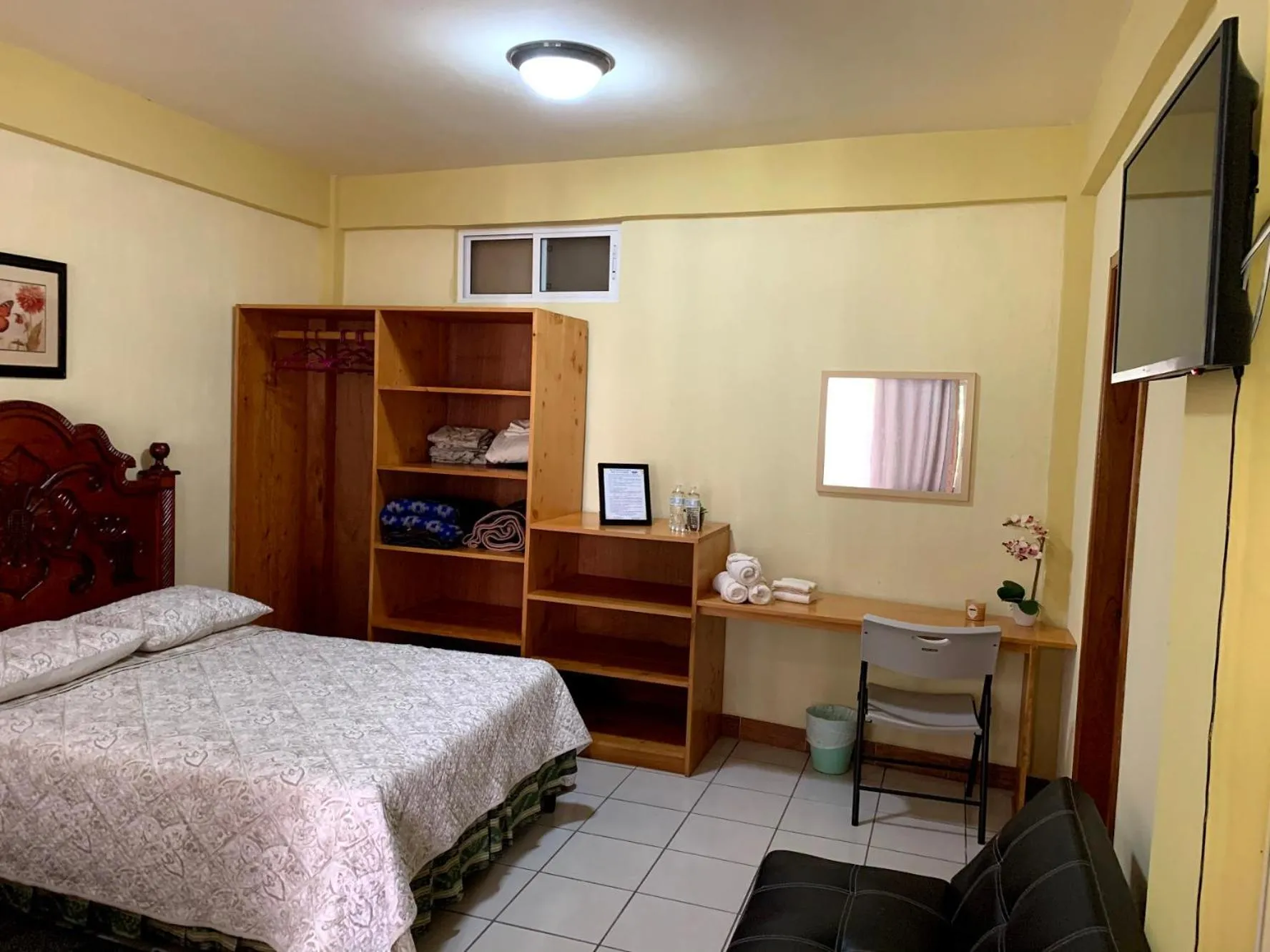 Bed in Hotel-Villas JABEL TINAMIT