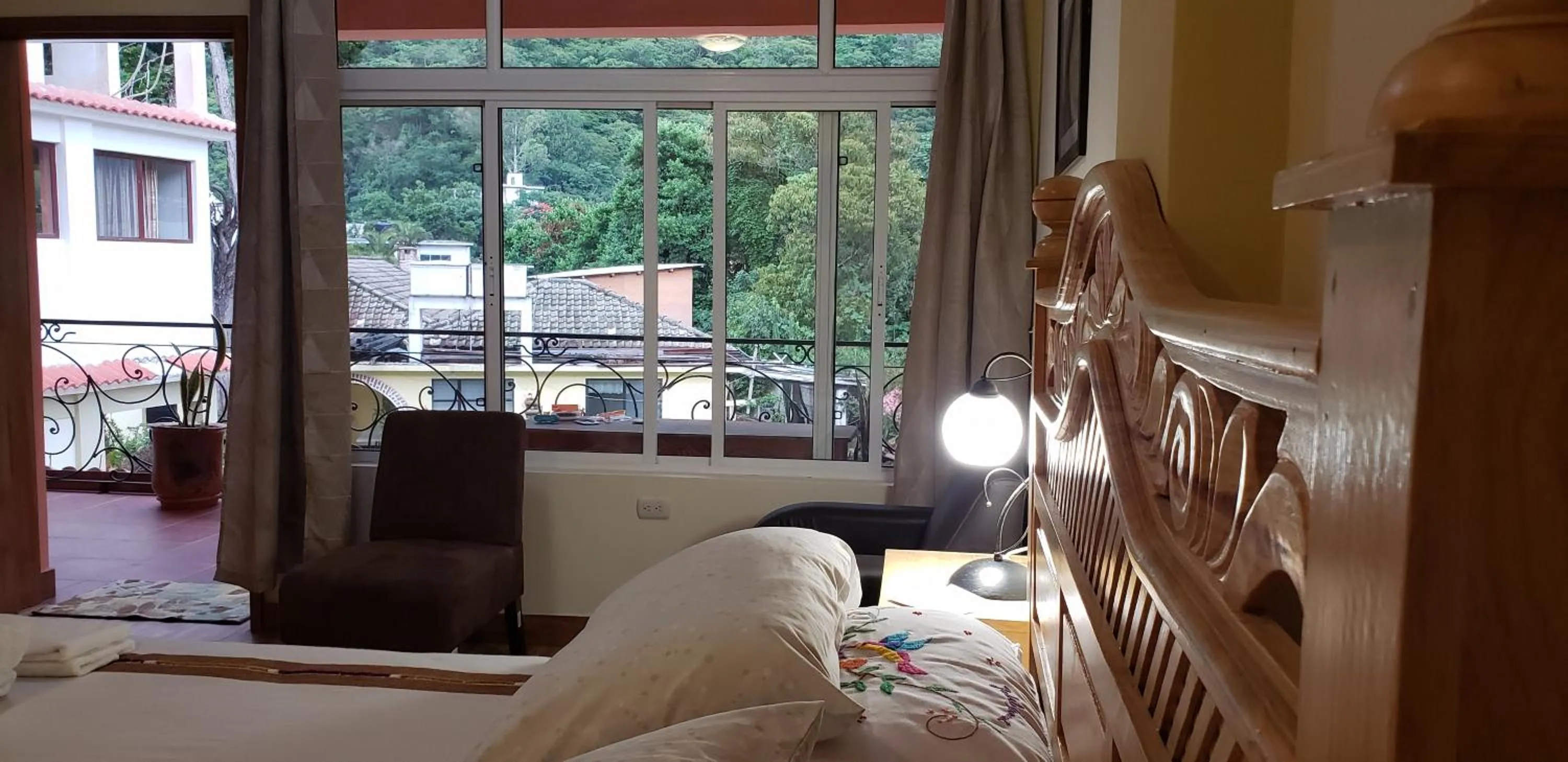 Bed in Hotel-Villas JABEL TINAMIT