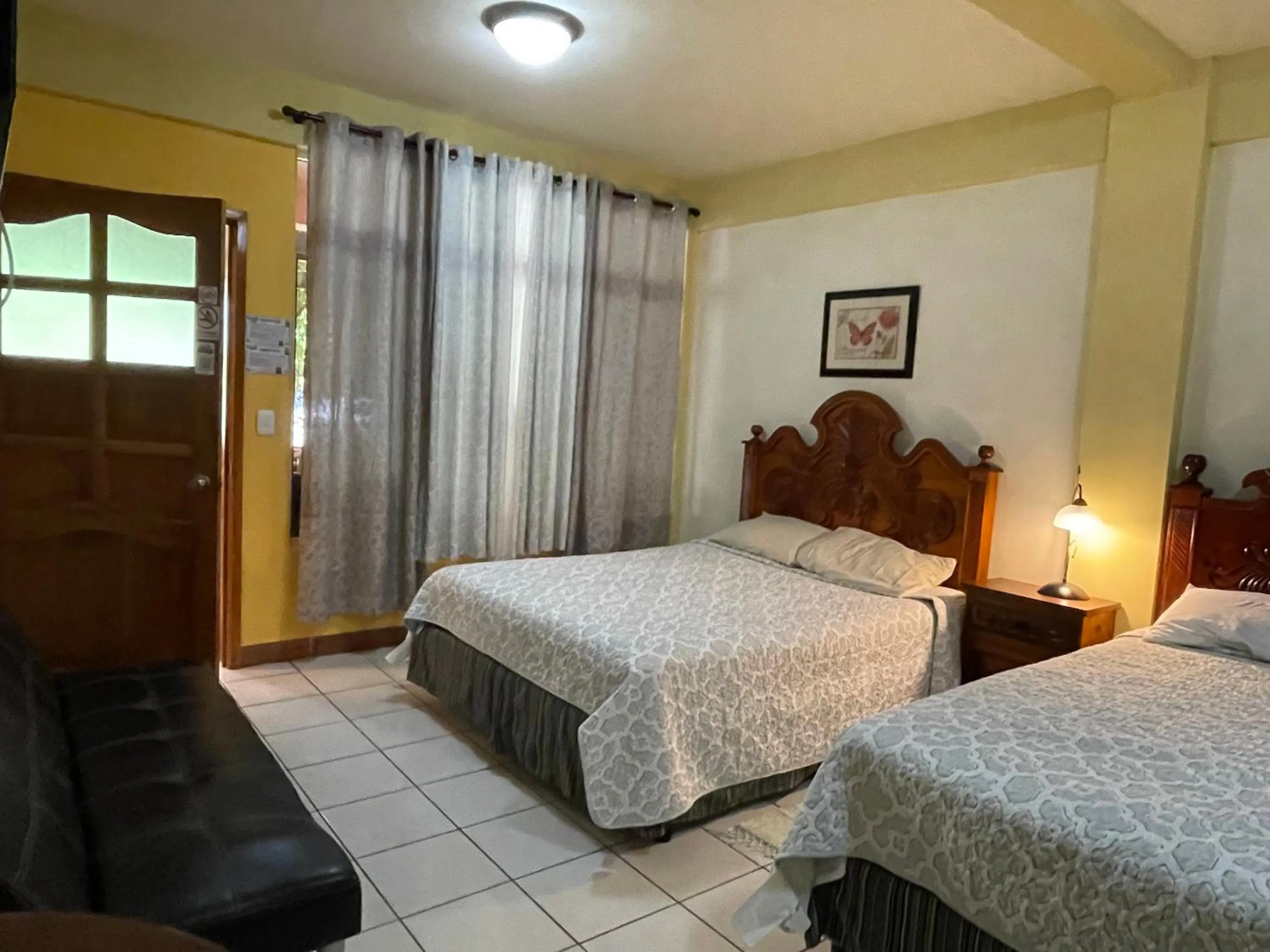 Bed in Hotel-Villas JABEL TINAMIT