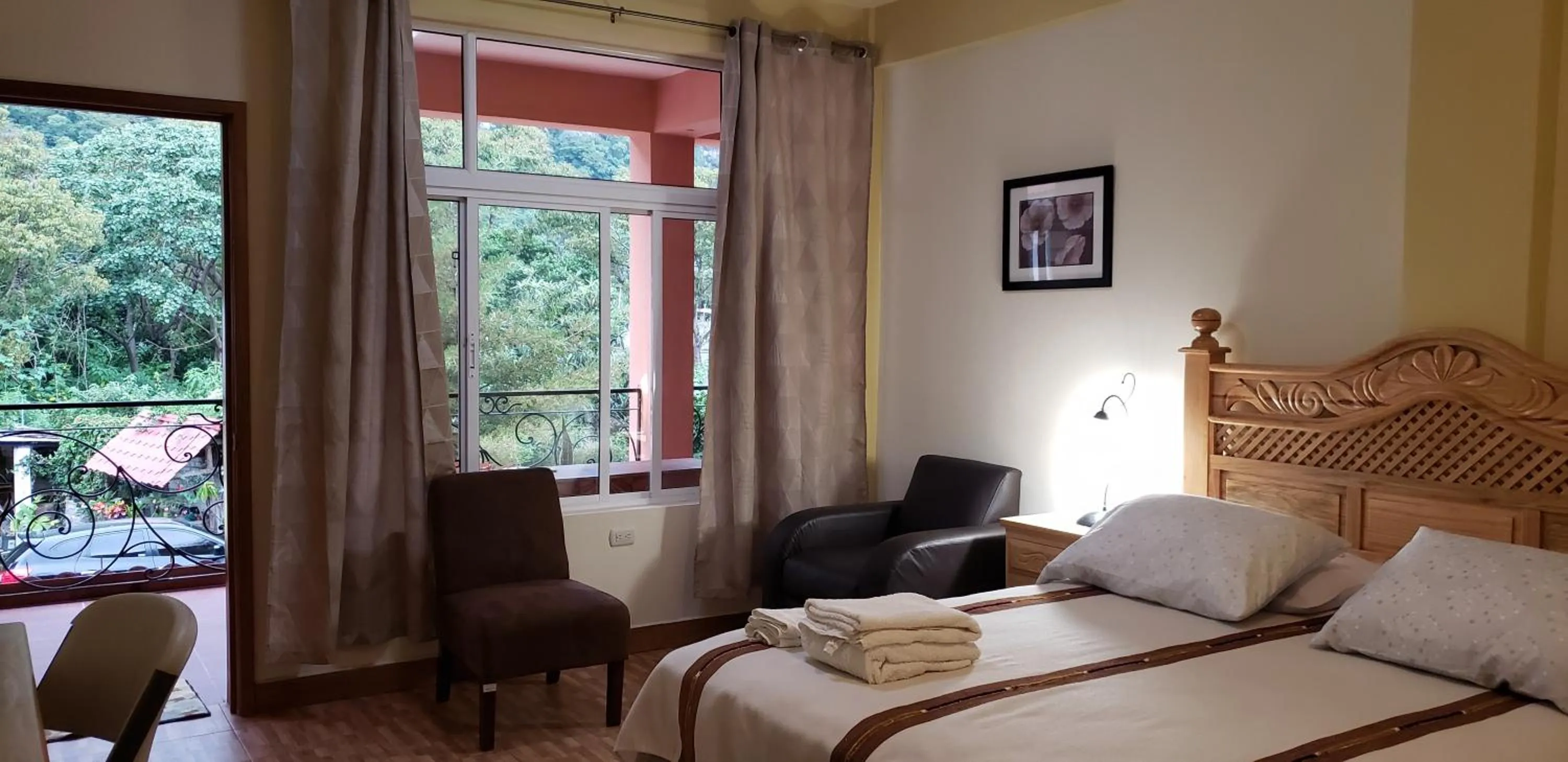 Bed in Hotel-Villas JABEL TINAMIT