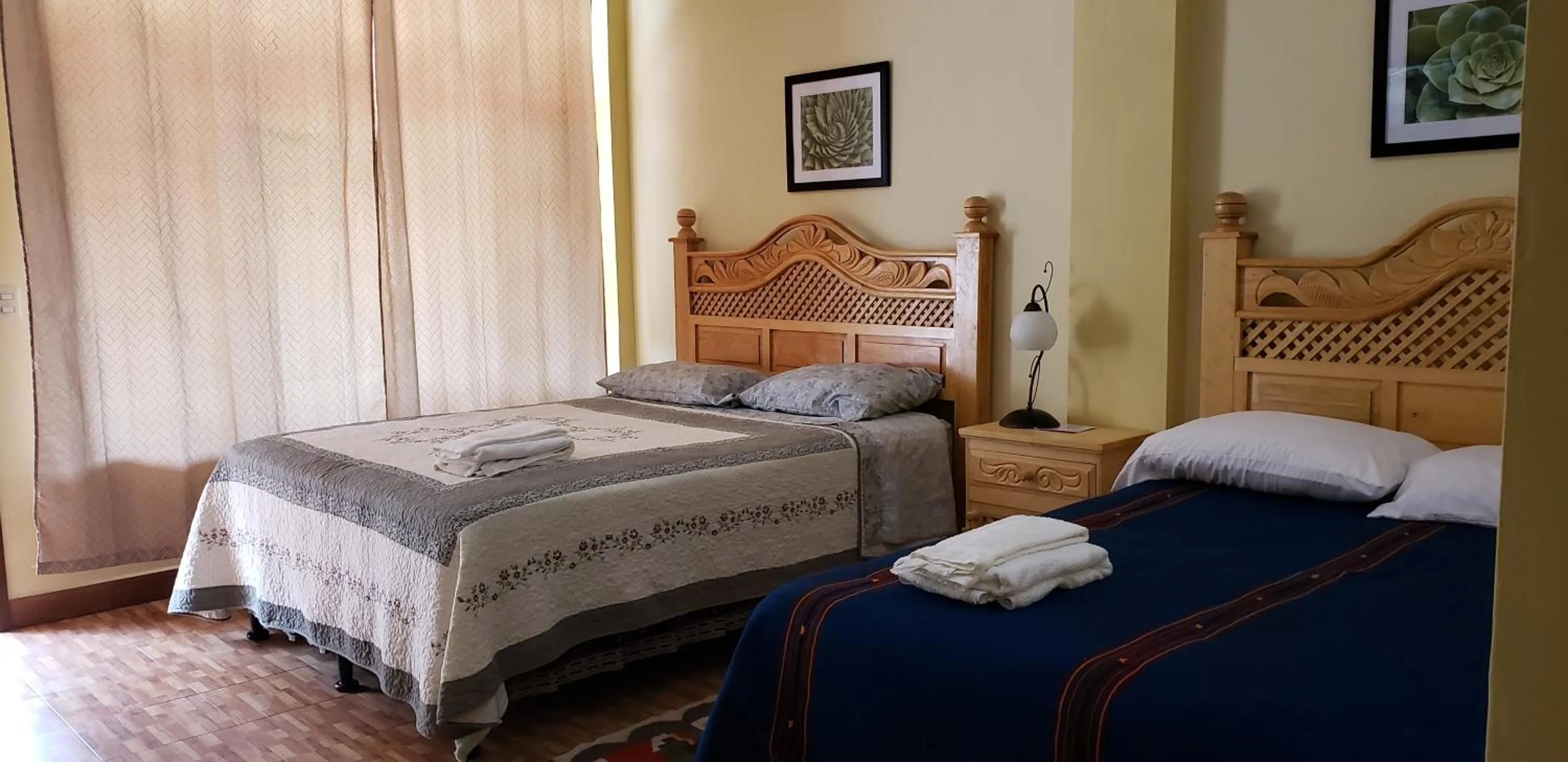 Bed in Hotel-Villas JABEL TINAMIT