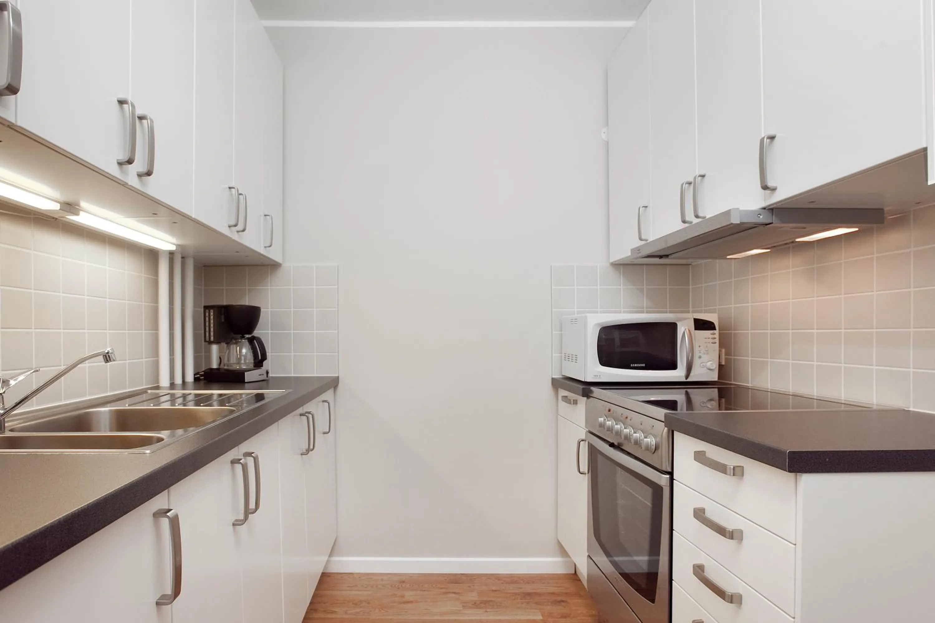 Kitchen or kitchenette in Hotel Copenhagen Apartments