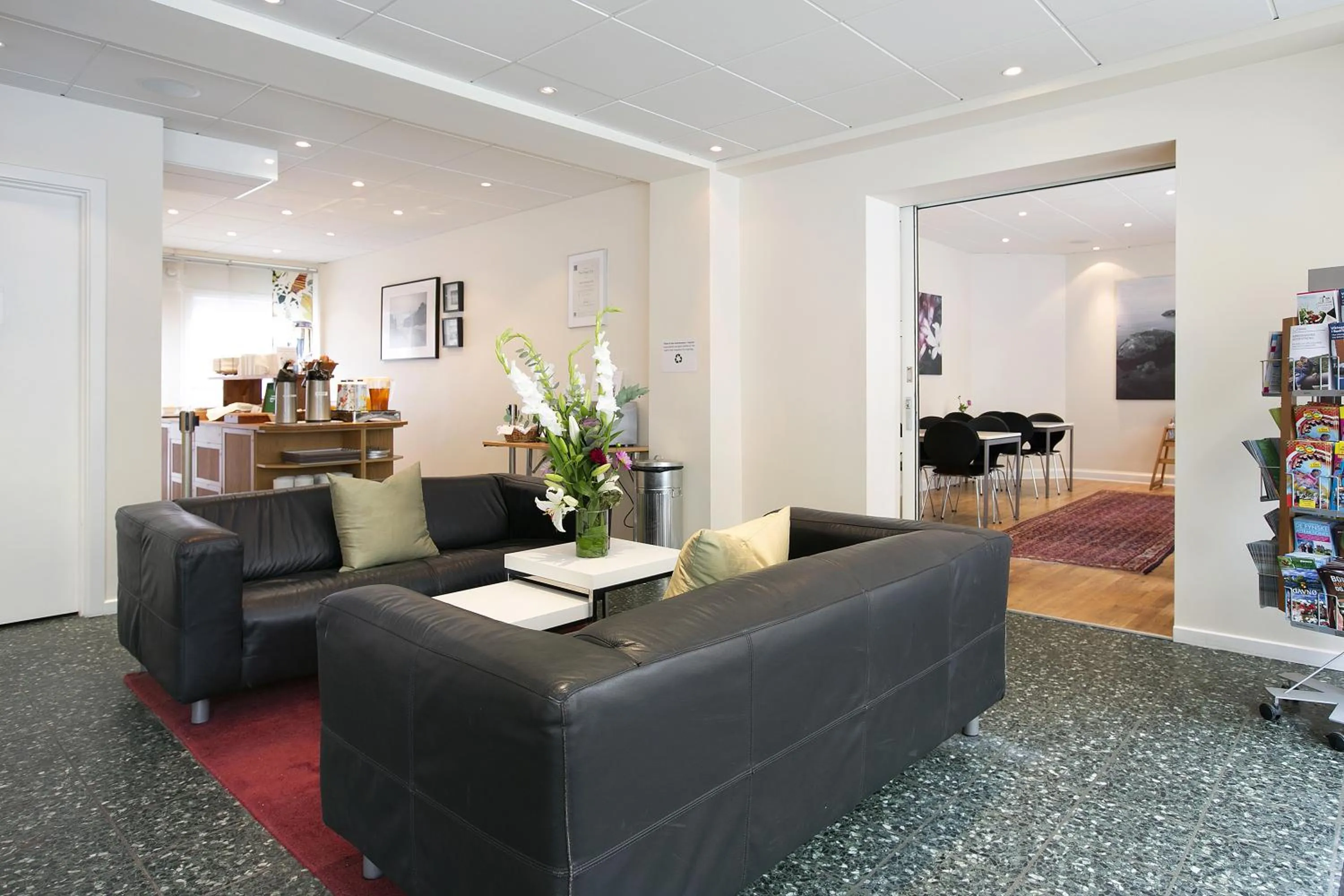 Lobby or reception in Hotel Copenhagen Apartments