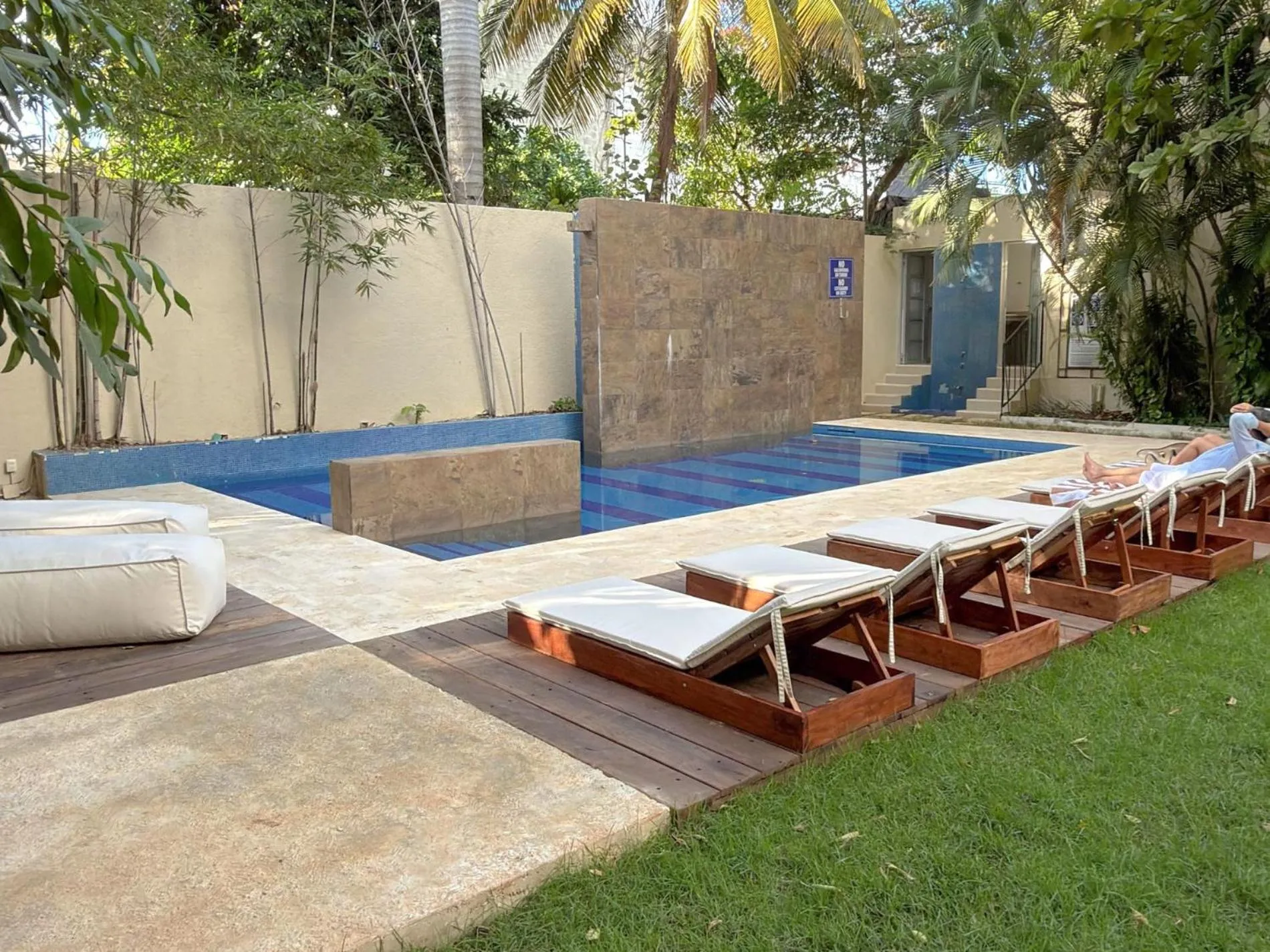 Swimming pool in Quinta Nina Playa del Carmen - Solo Adultos