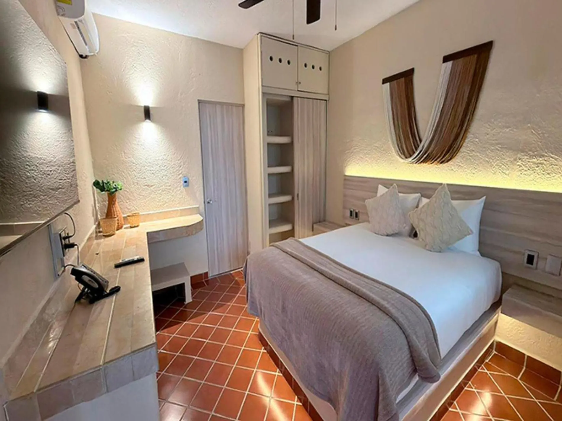 Bedroom, Bed in Quinta Nina Playa del Carmen - Solo Adultos