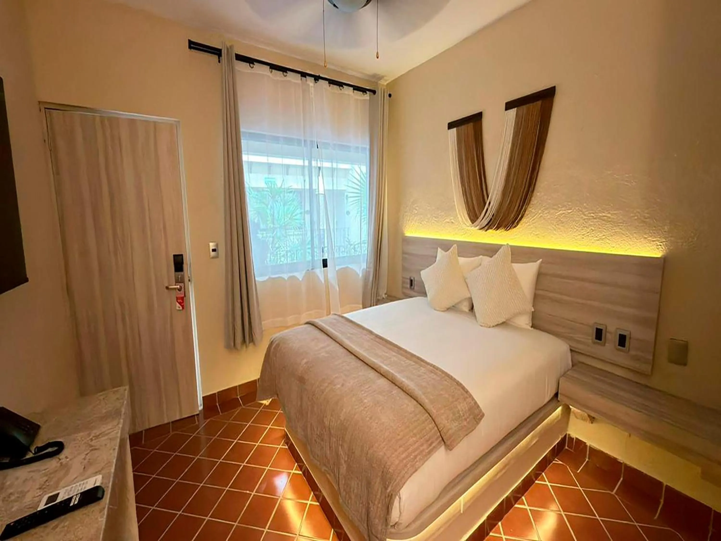 Bedroom, Bed in Quinta Nina Playa del Carmen - Solo Adultos