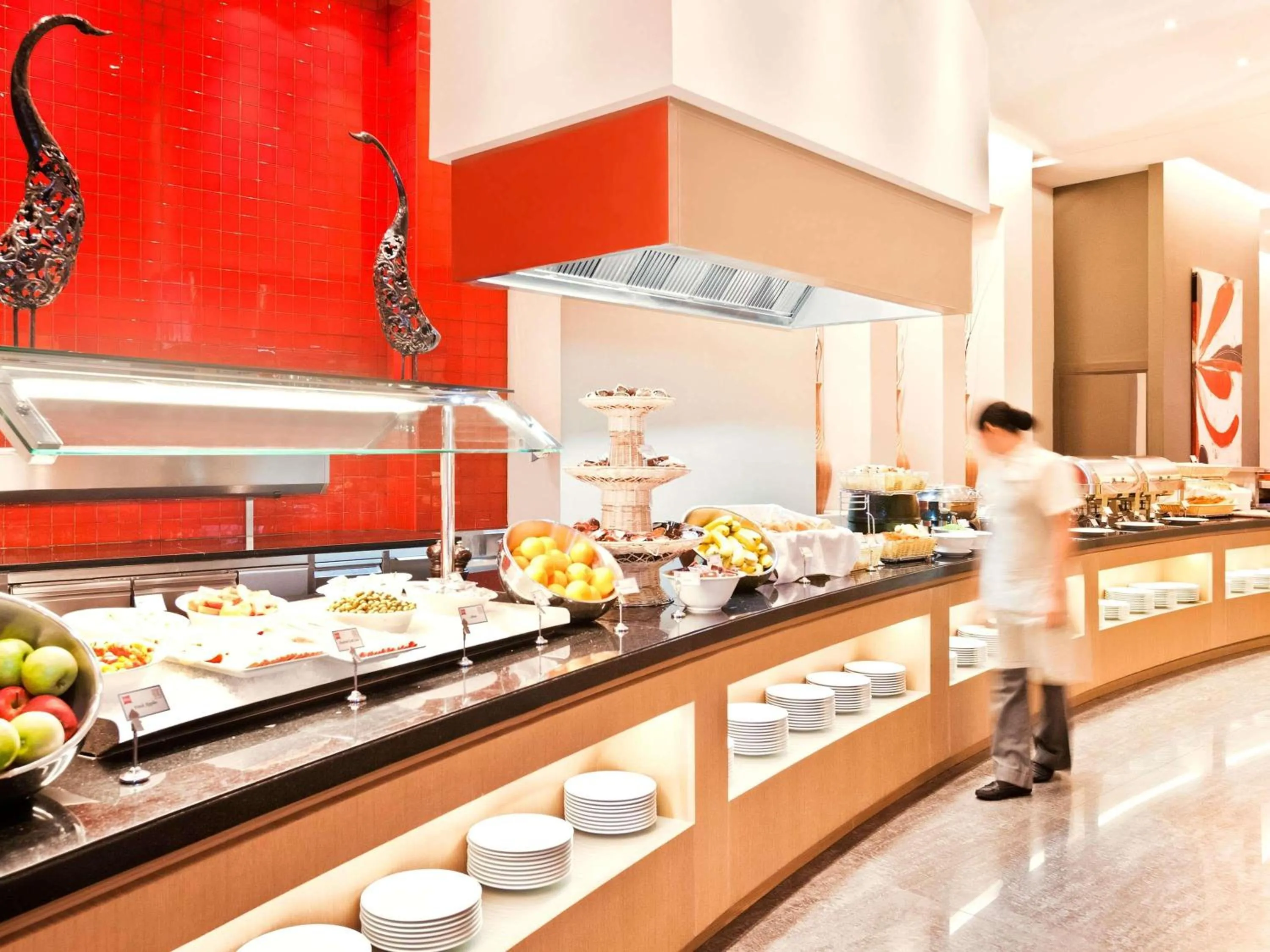 Breakfast in ibis Mall Avenue Dubai