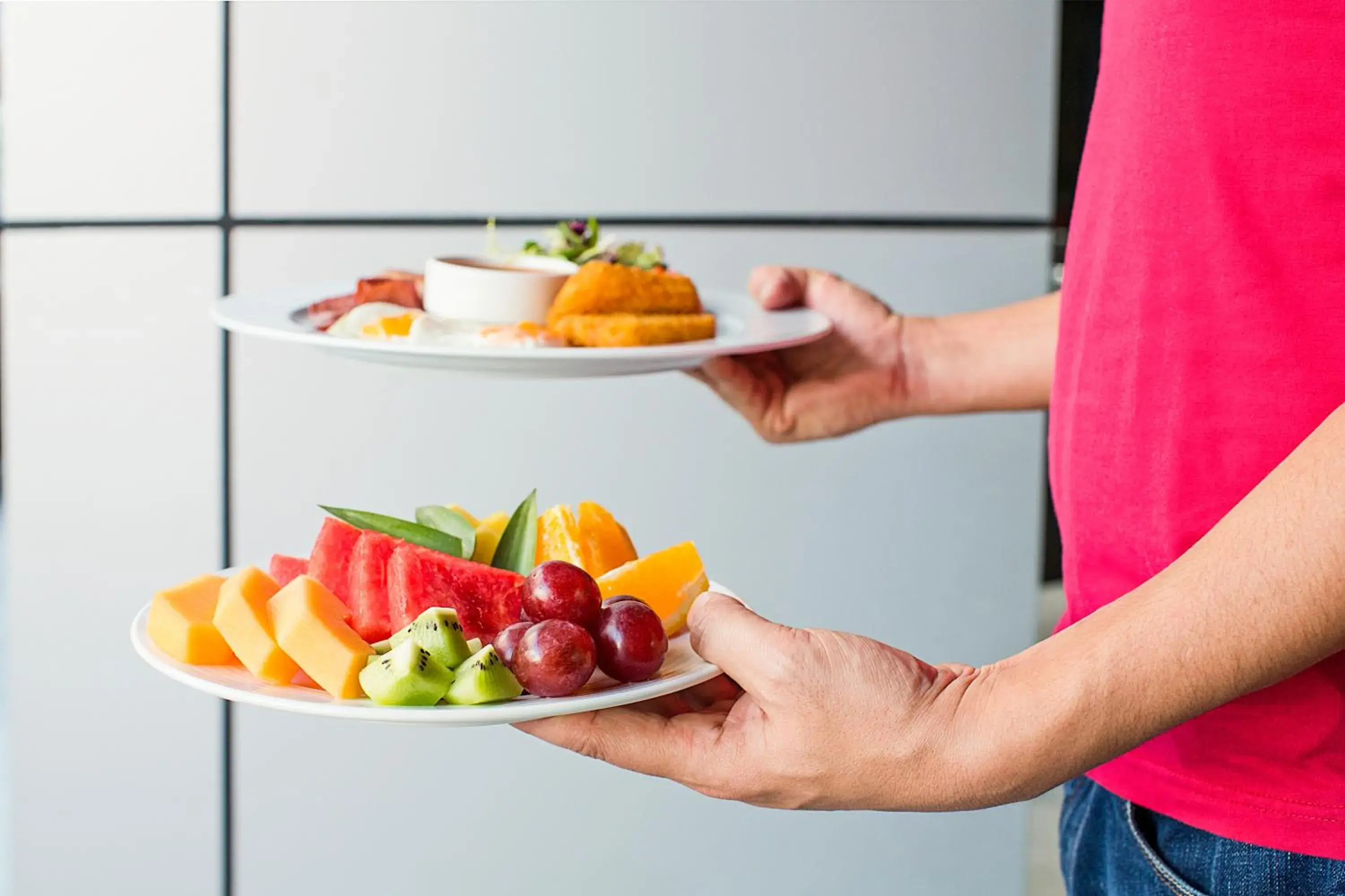 Food close-up in ibis Mall Avenue Dubai Food close-up in ibis Mall Avenue Dubai