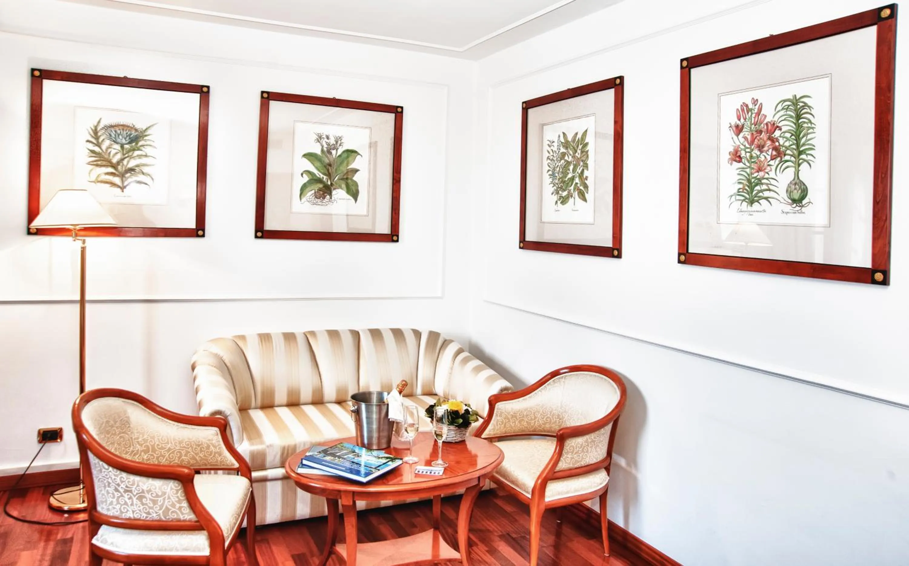 Living room in Relais Casali della Cisterna