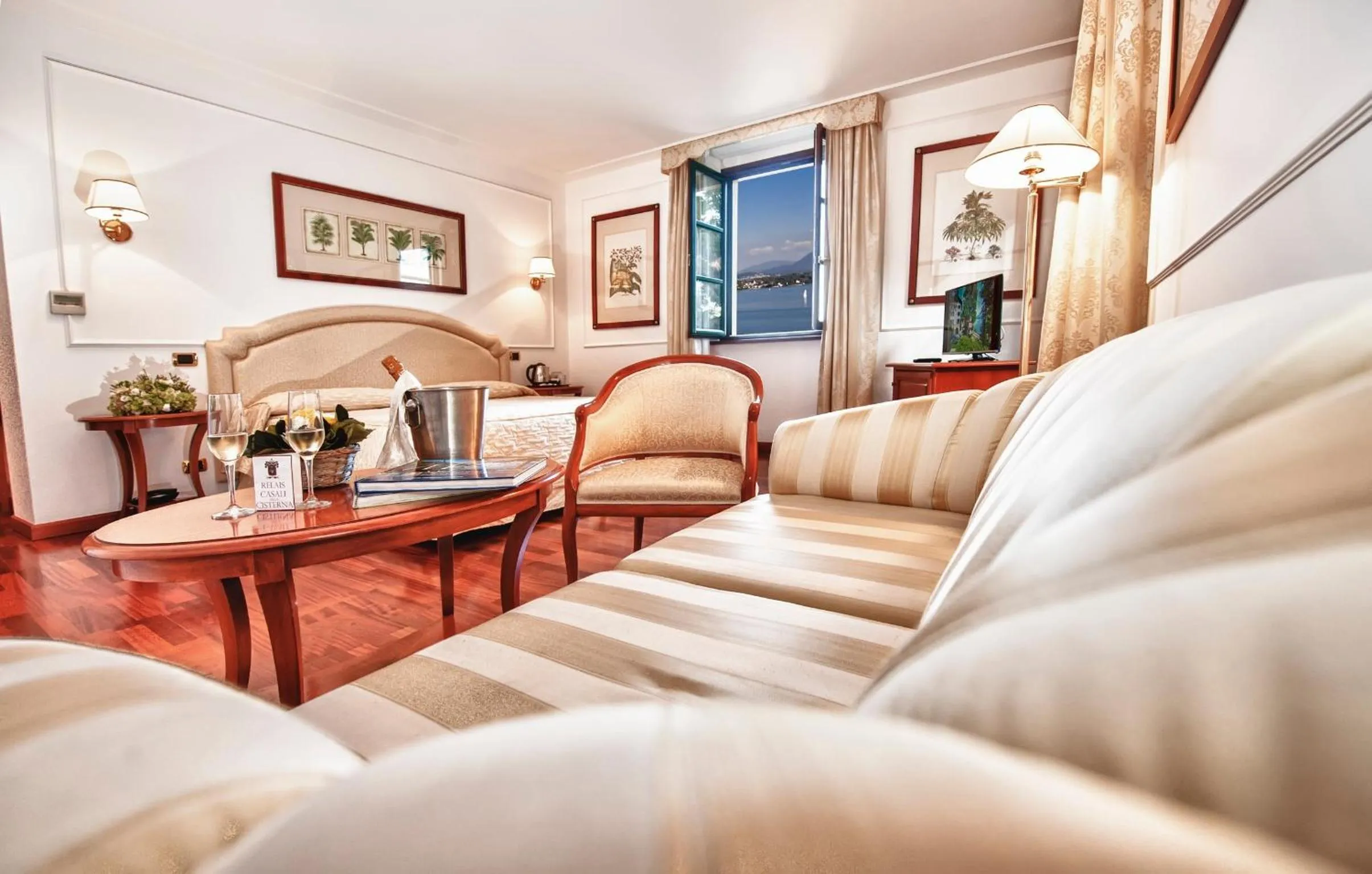 Photo of the whole room in Relais Casali della Cisterna