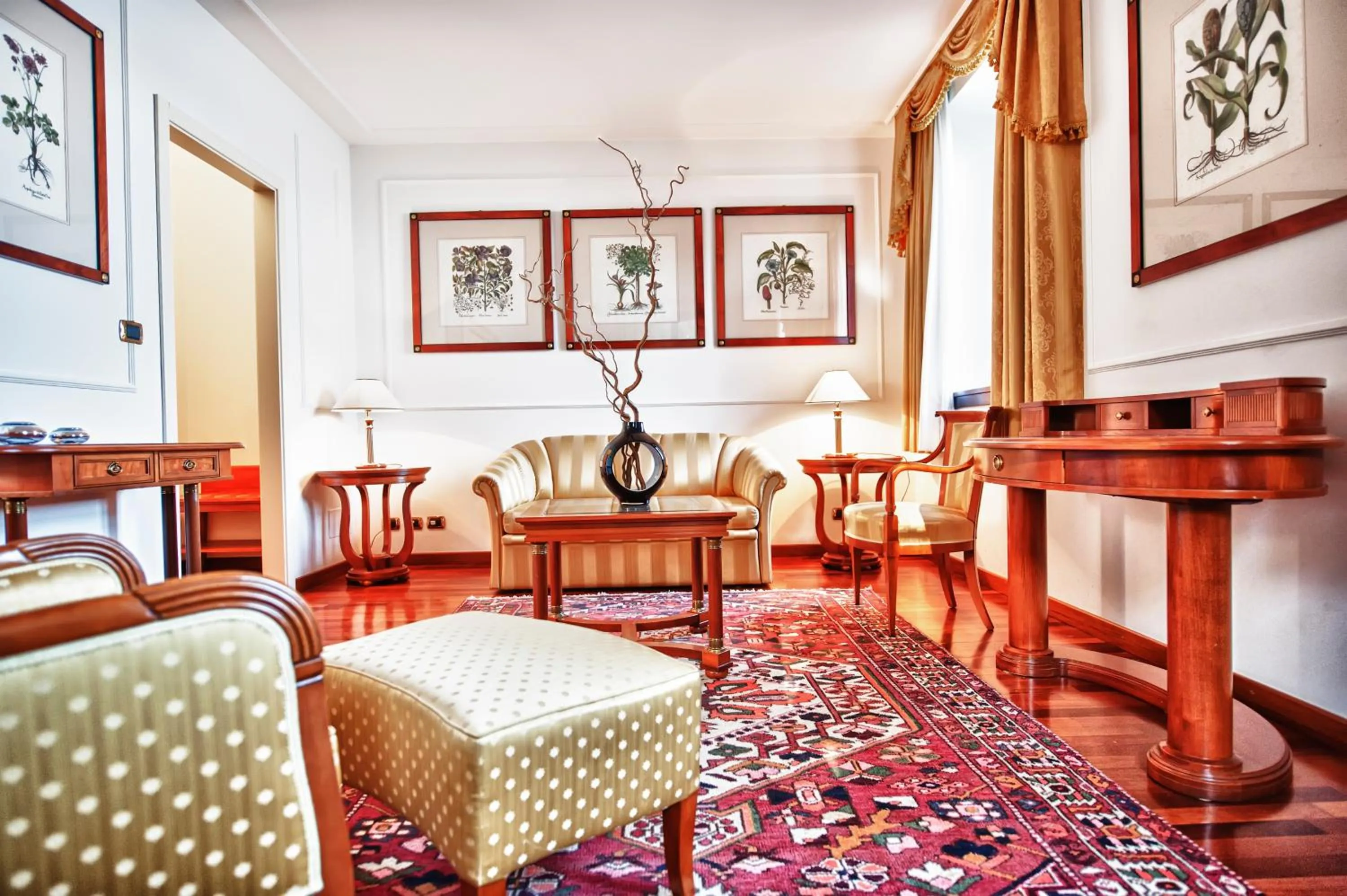 Living room in Relais Casali della Cisterna