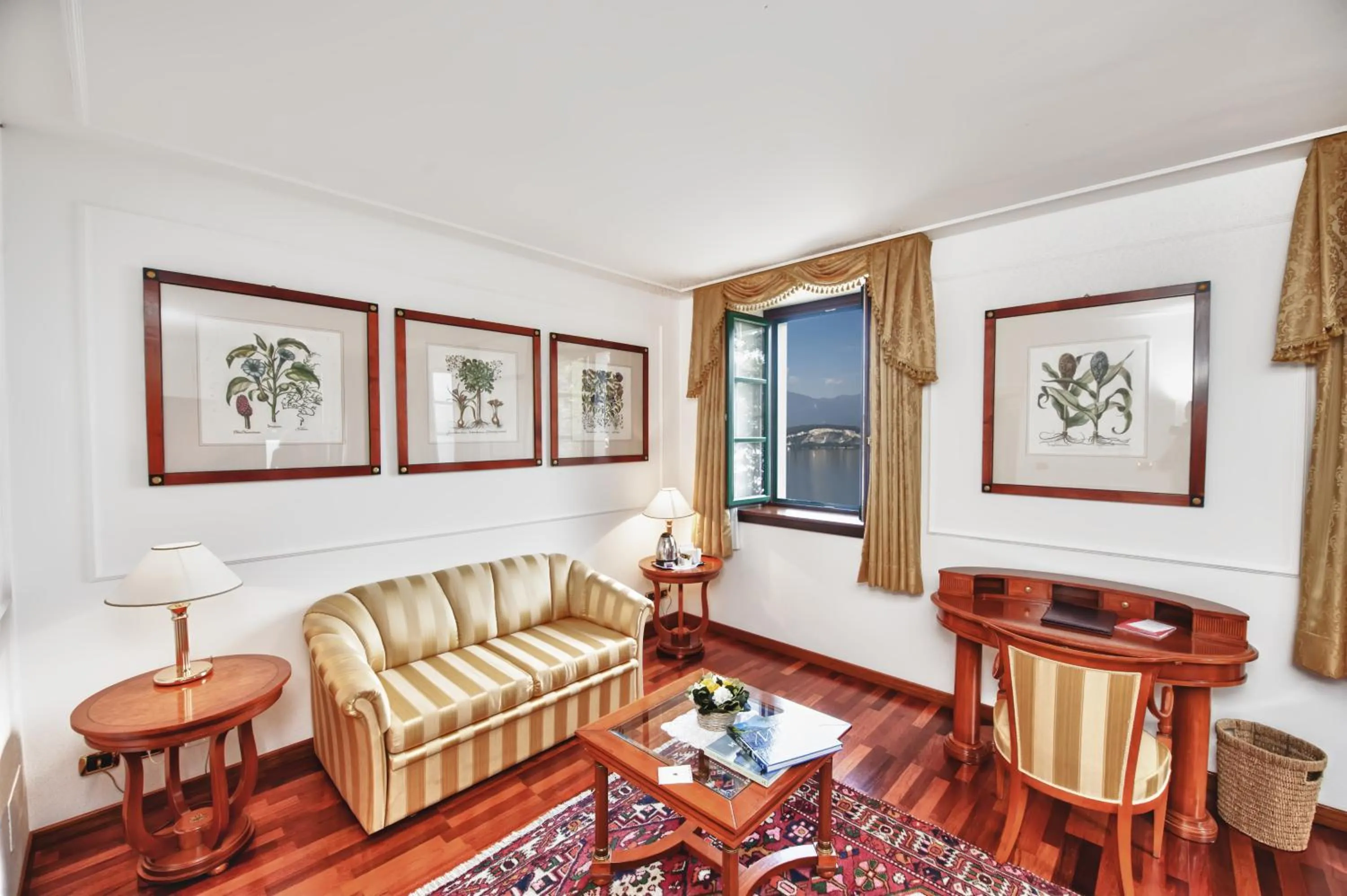 Living room in Relais Casali della Cisterna