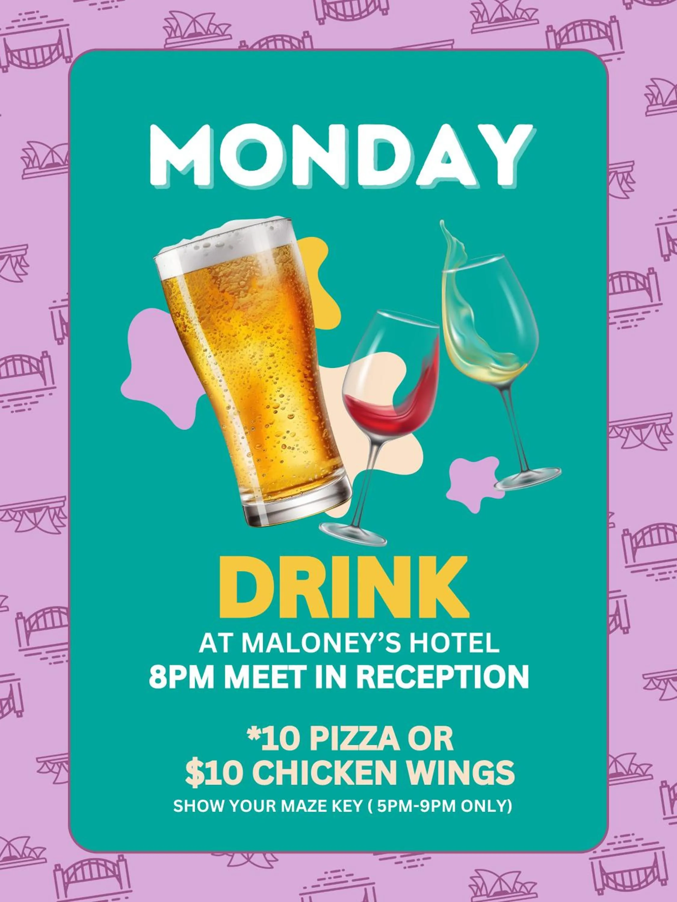 Evening entertainment in Maze Backpackers - Sydney