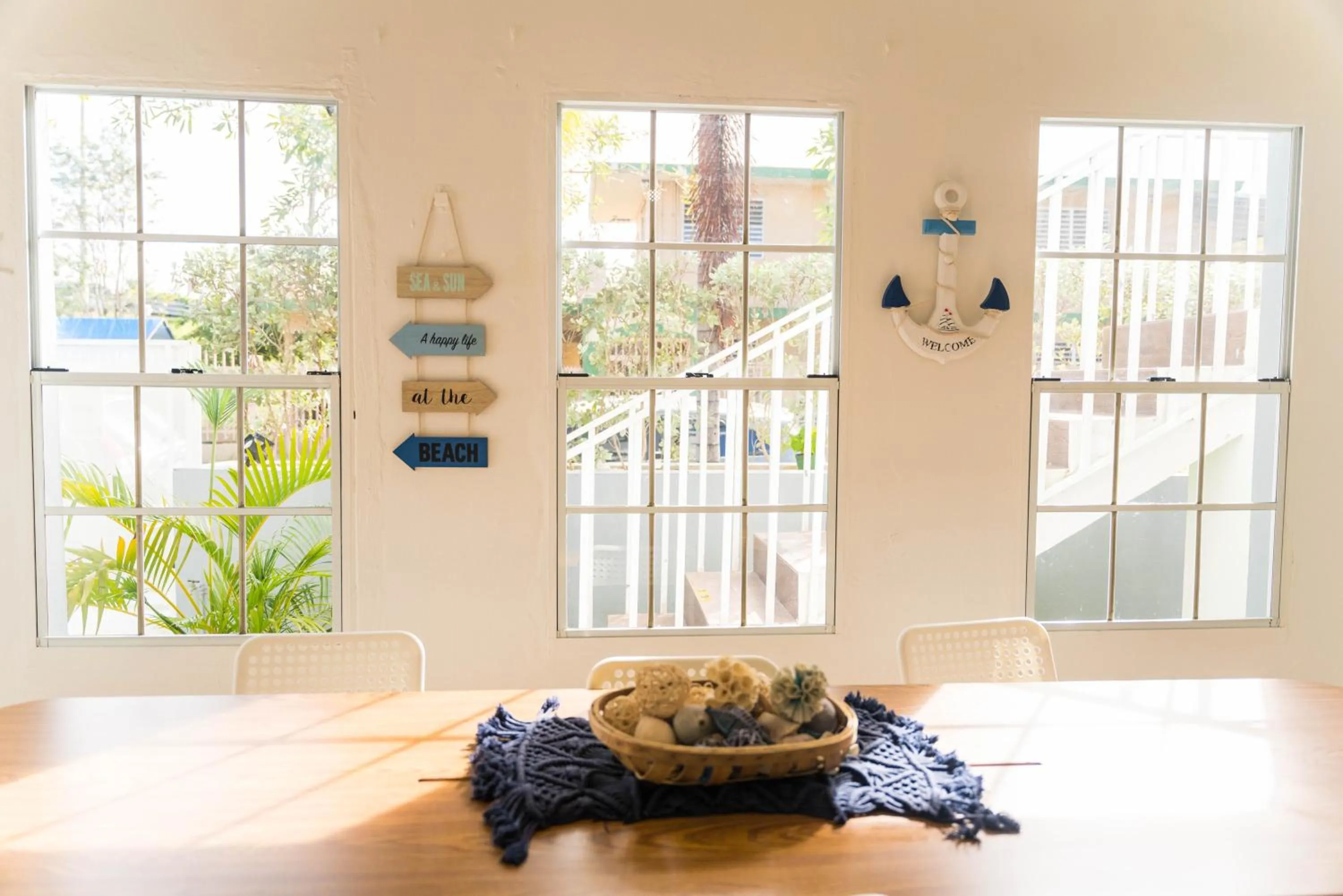 Dining area in The Pelican Poshtel