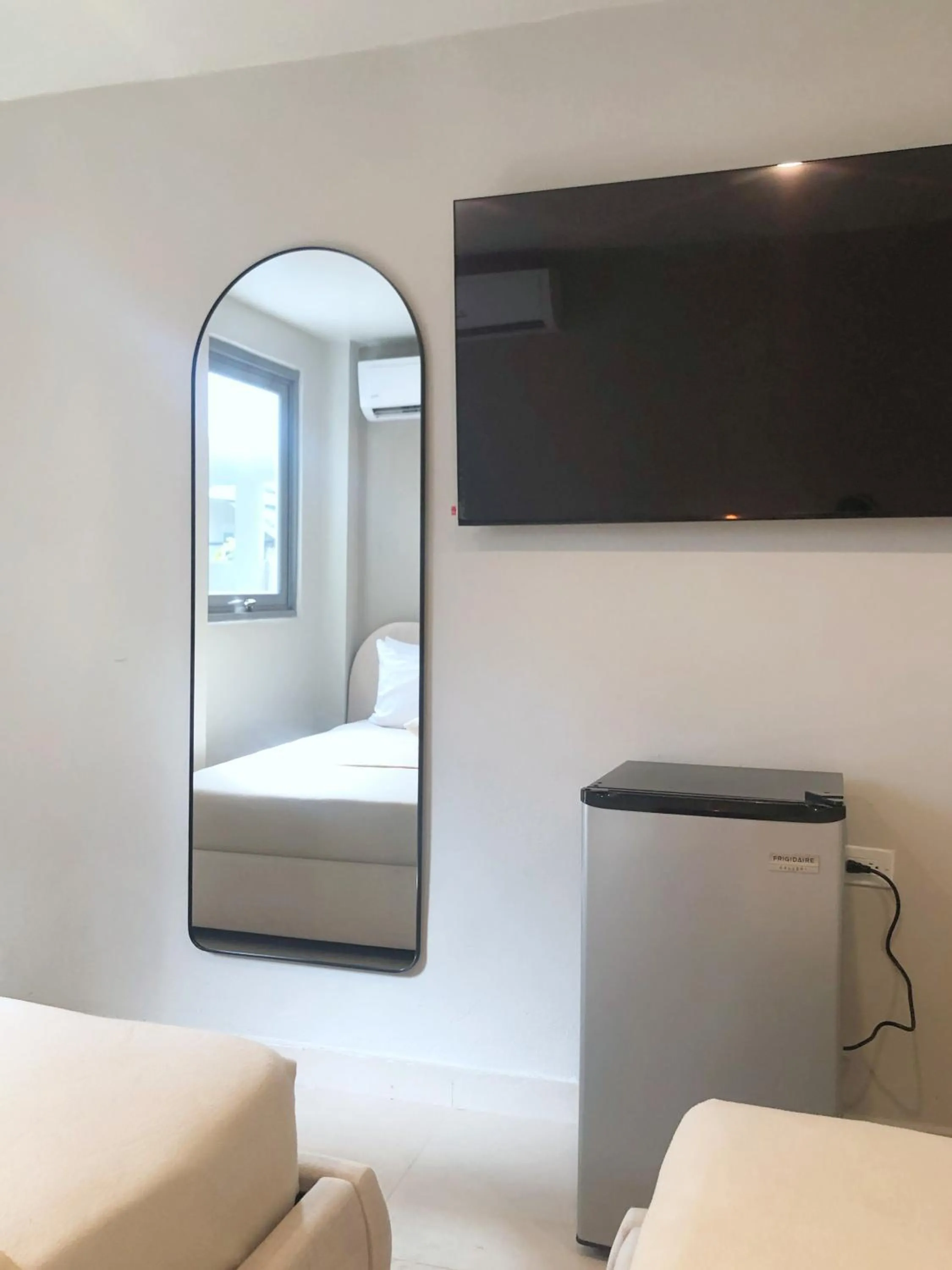 TV and multimedia, Bed in Aura House Isla Verde