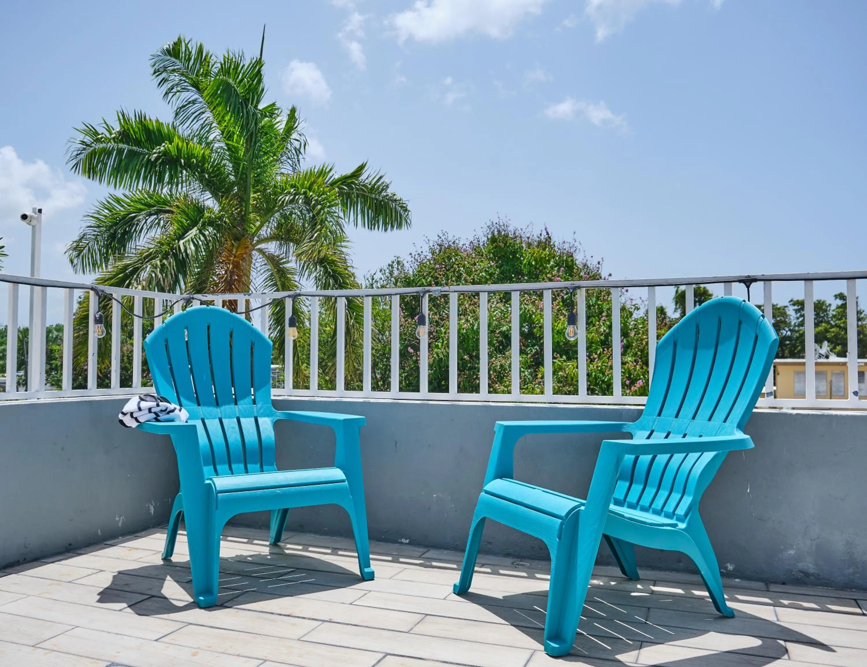 Balcony/Terrace in The Pelican Poshtel