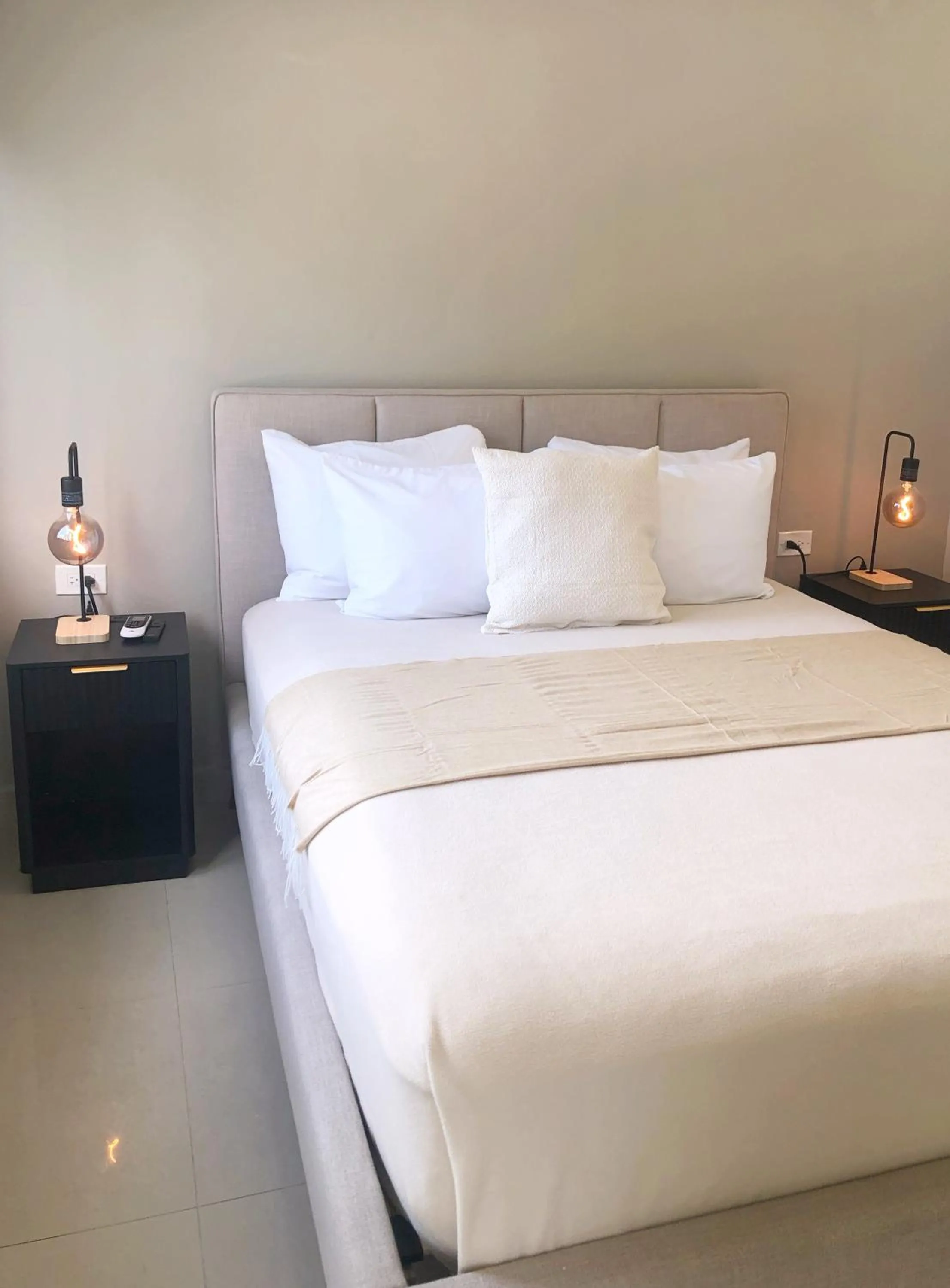 Bed in Aura House Isla Verde