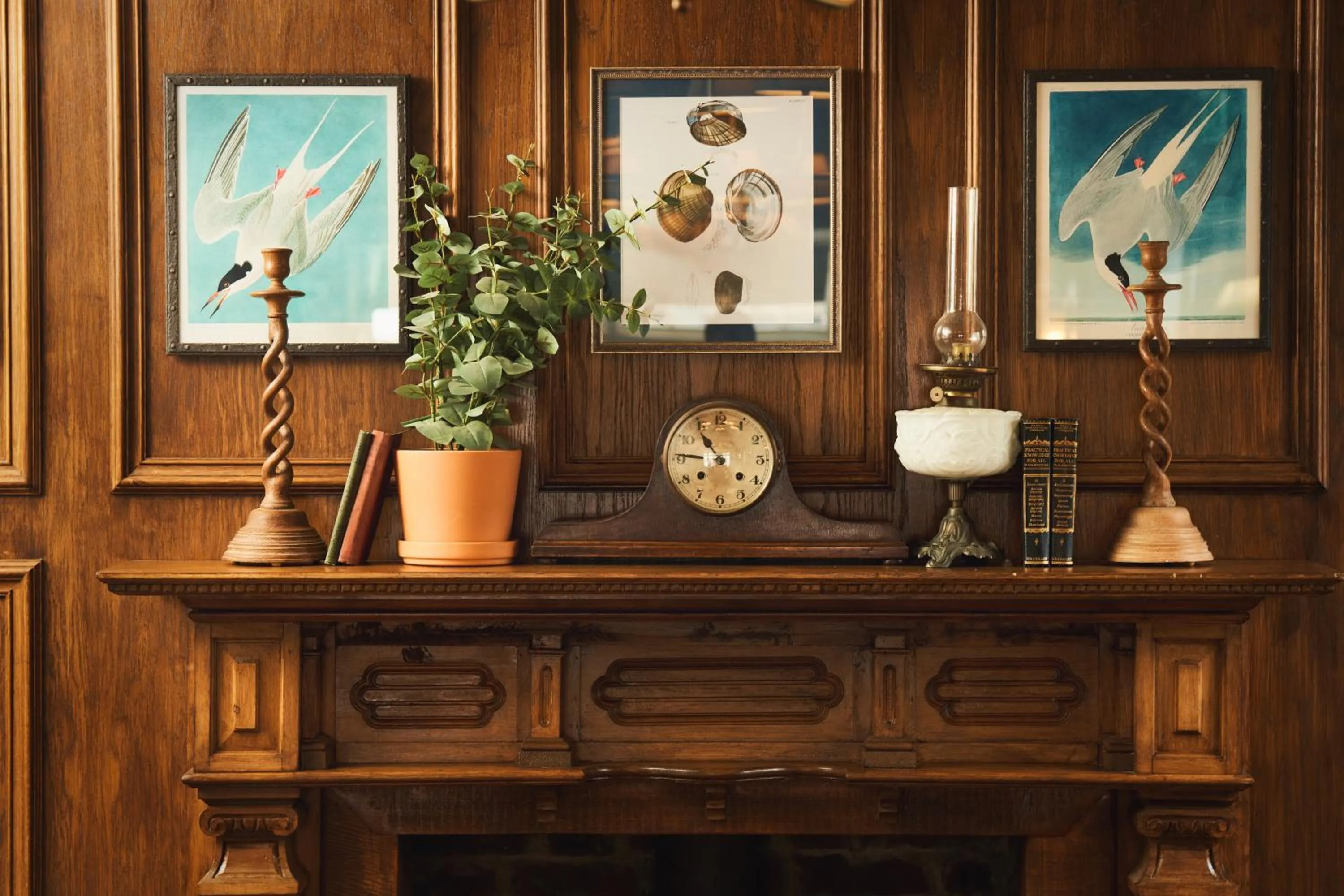 Decorative detail in The Rising Sun