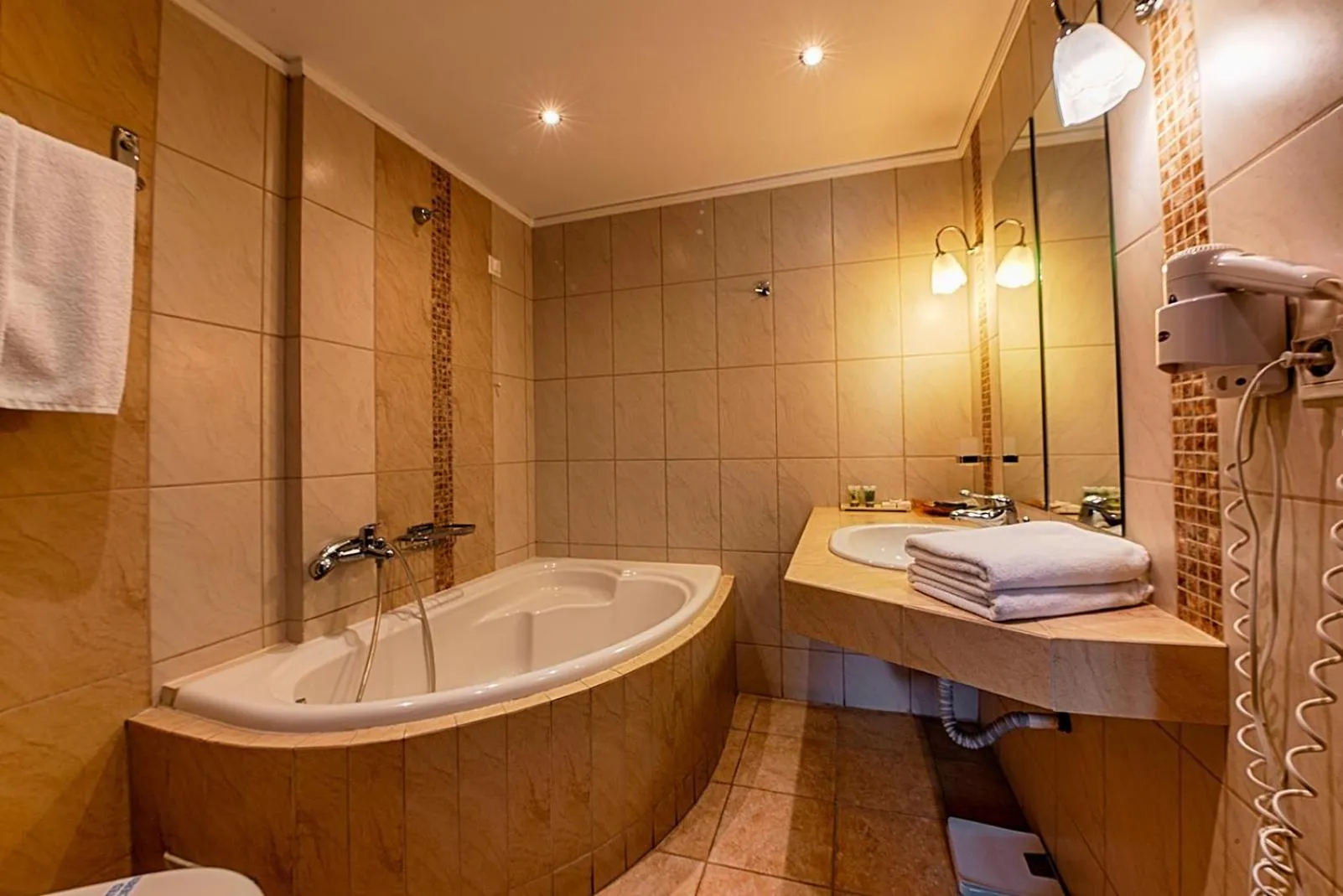 Toilet in Hotel Nostos Kastoria