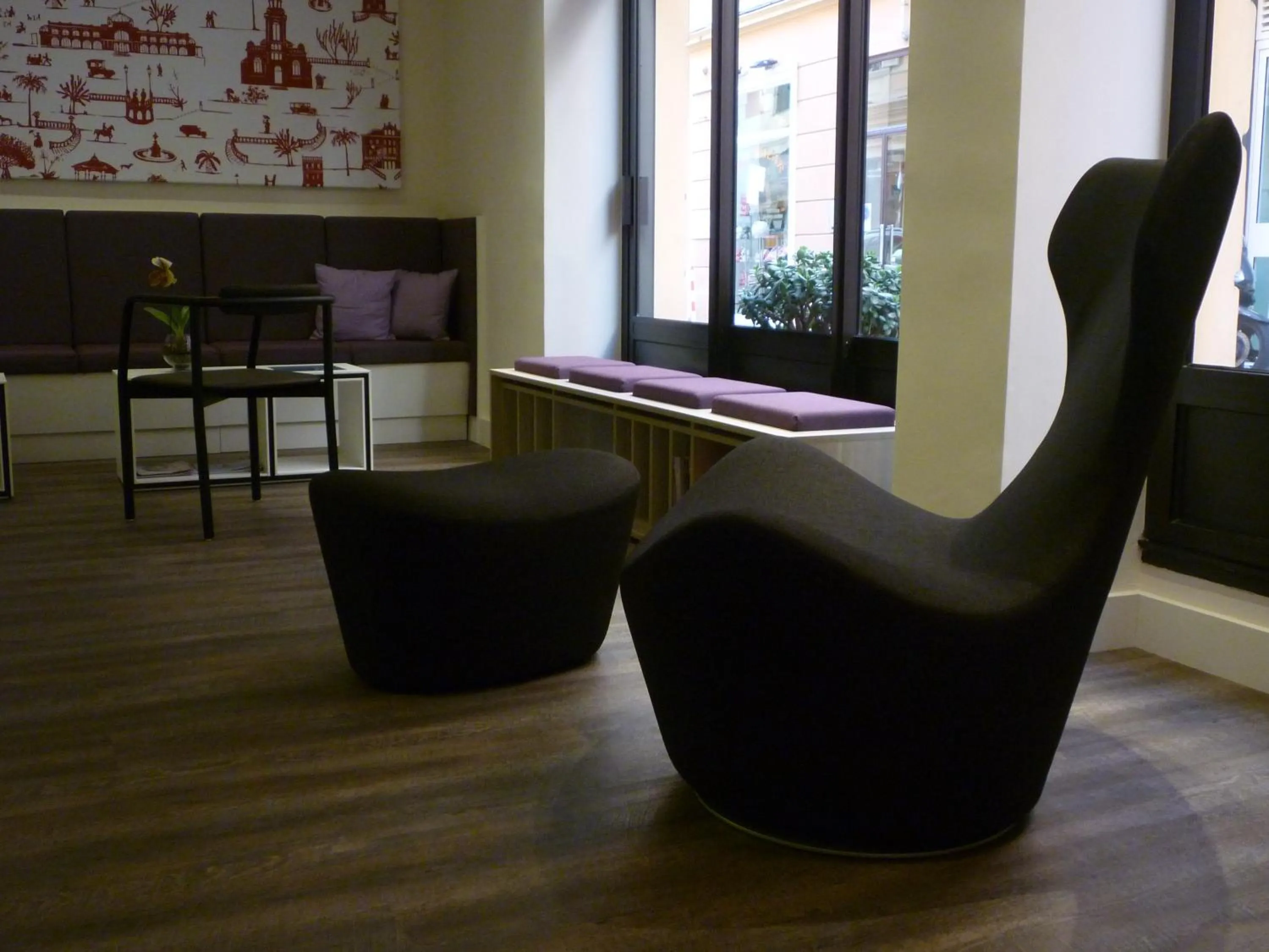 Lobby or reception in Hôtel de France