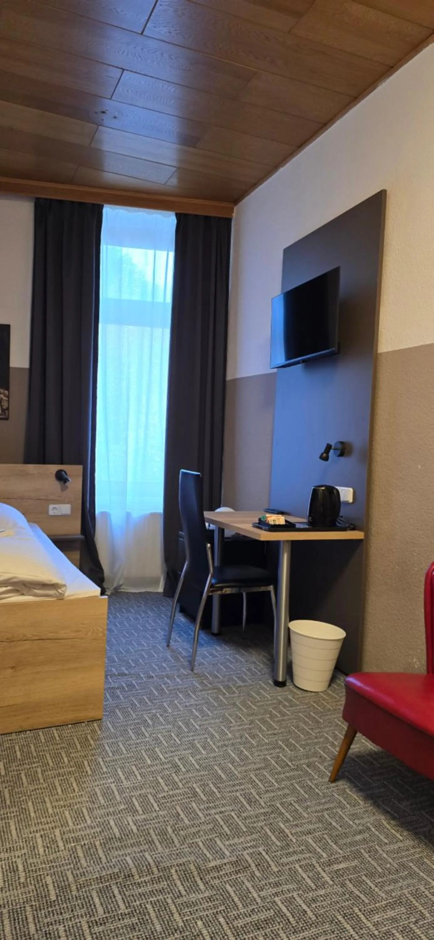 Bed in Hotel Zum Deutschen Eck