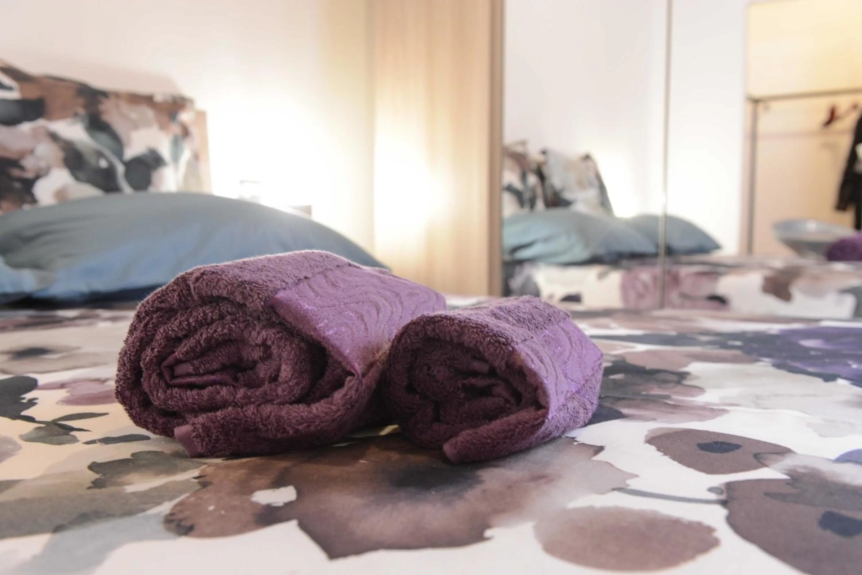 Bed in A Mos Veure B&B