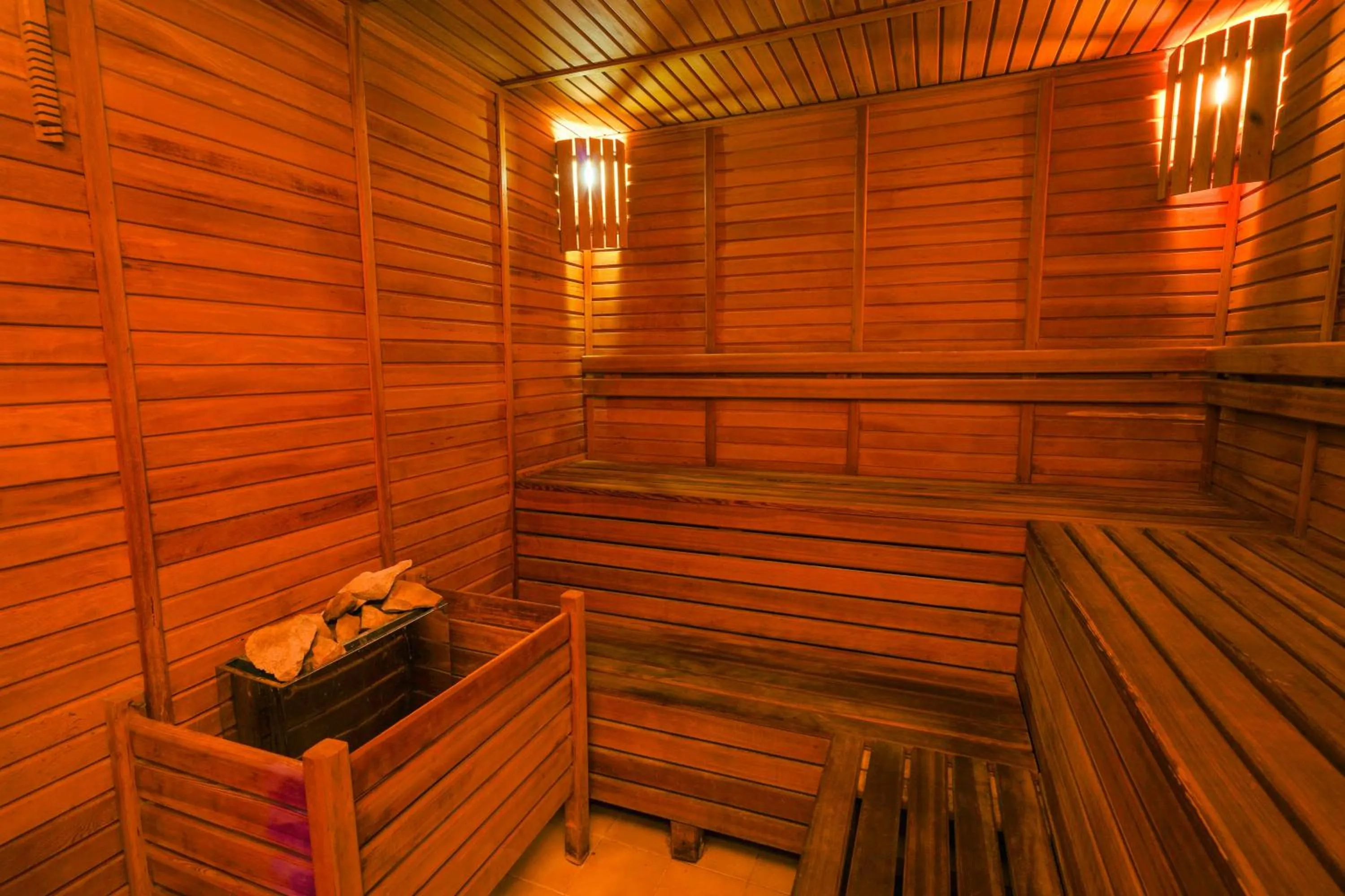Sauna in Kleopatra Arsi Hotel