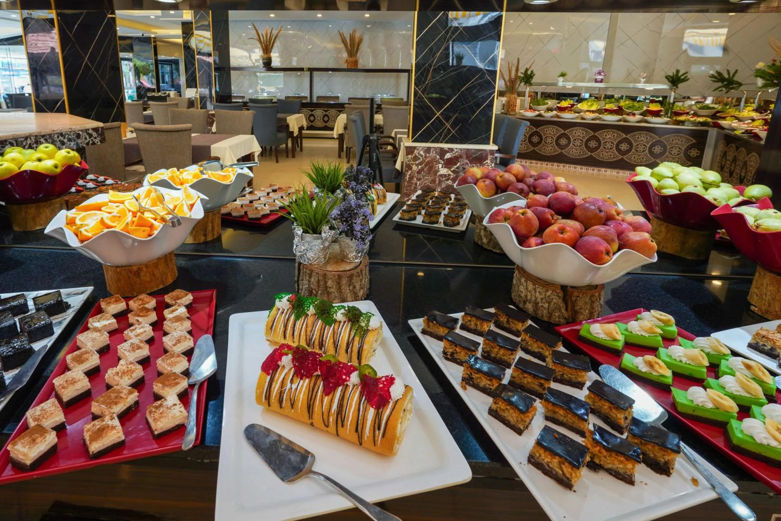 Food and drinks in Kleopatra Arsi Hotel