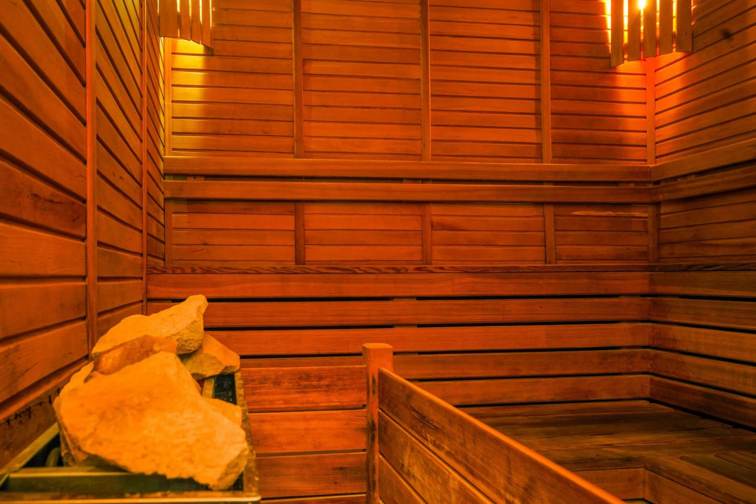 Sauna in Kleopatra Arsi Hotel