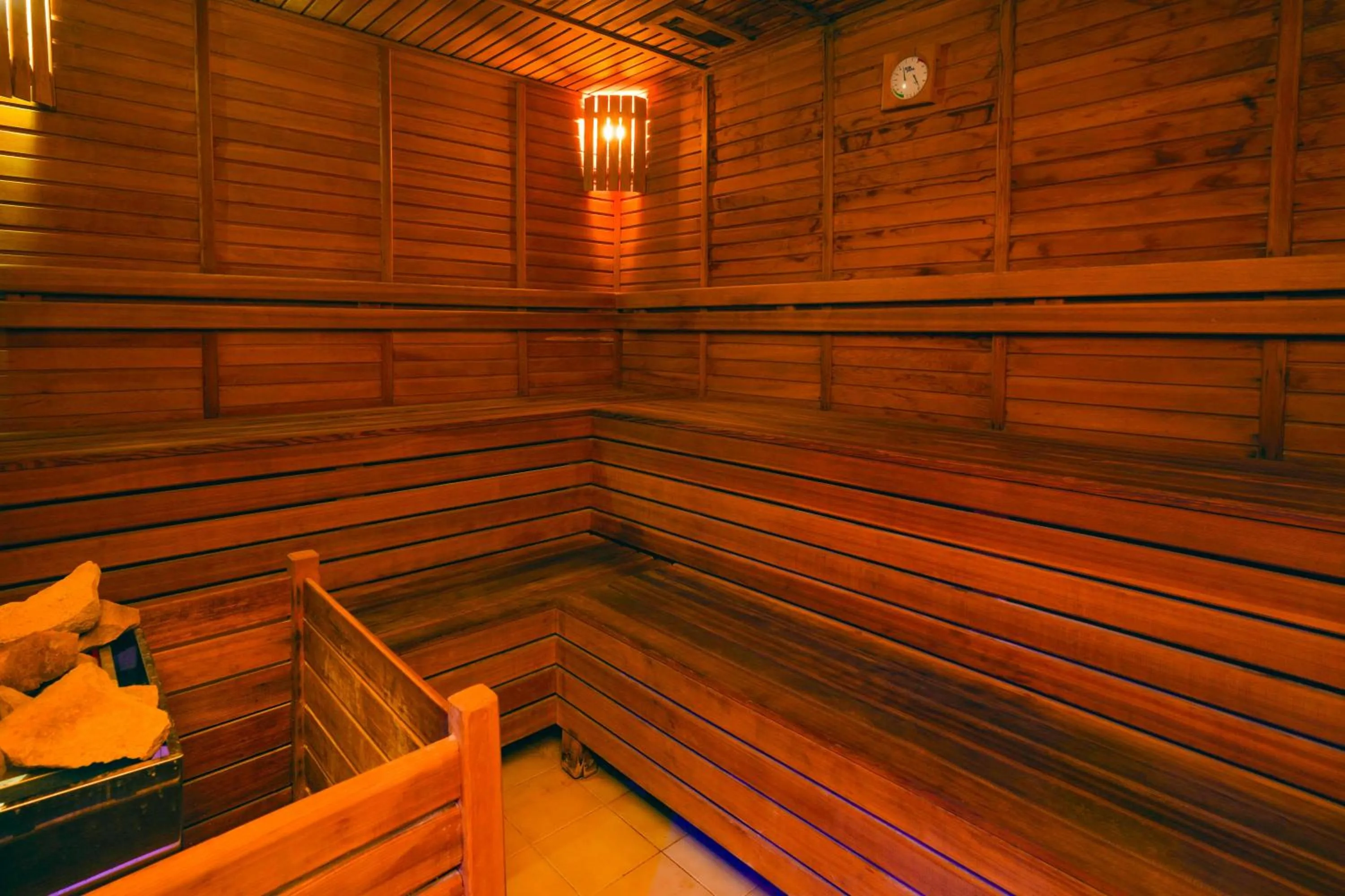 Sauna in Kleopatra Arsi Hotel