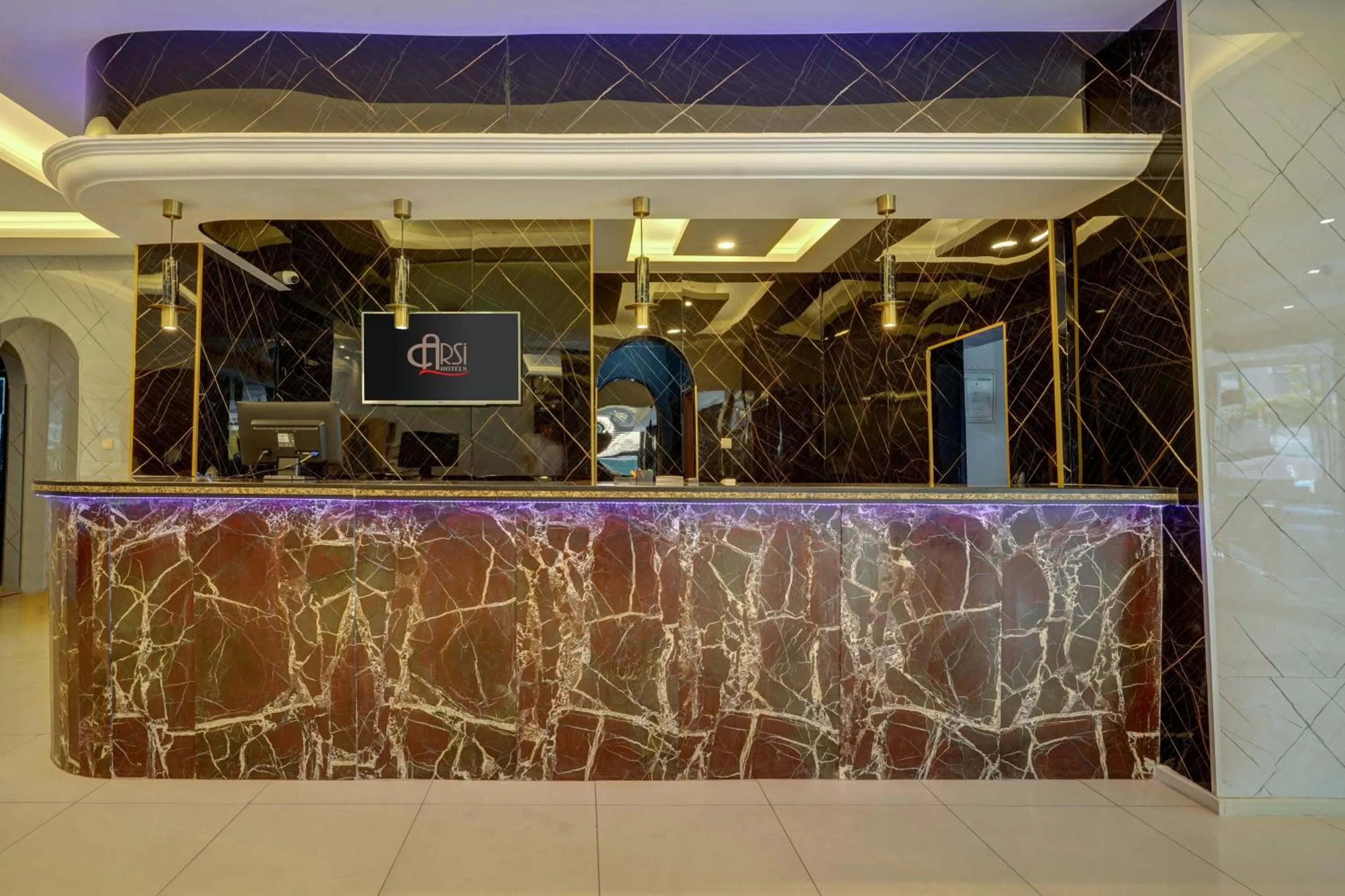 Lobby or reception in Kleopatra Arsi Hotel