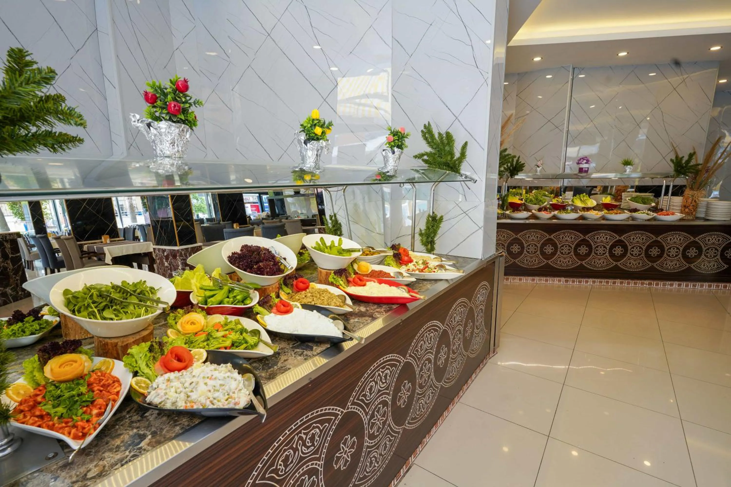 Food and drinks in Kleopatra Arsi Hotel