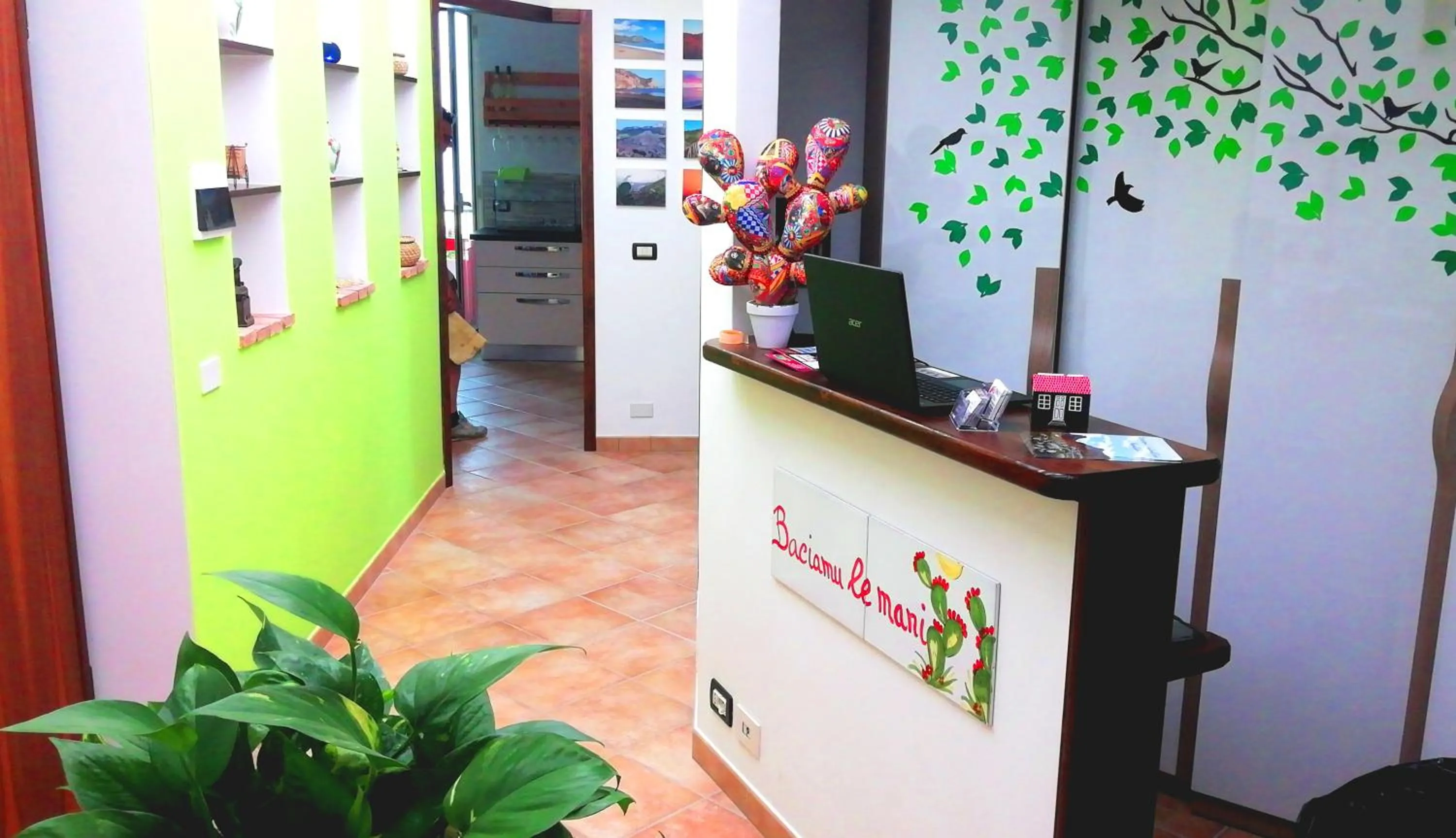 Lobby or reception in B&B Scirocco House