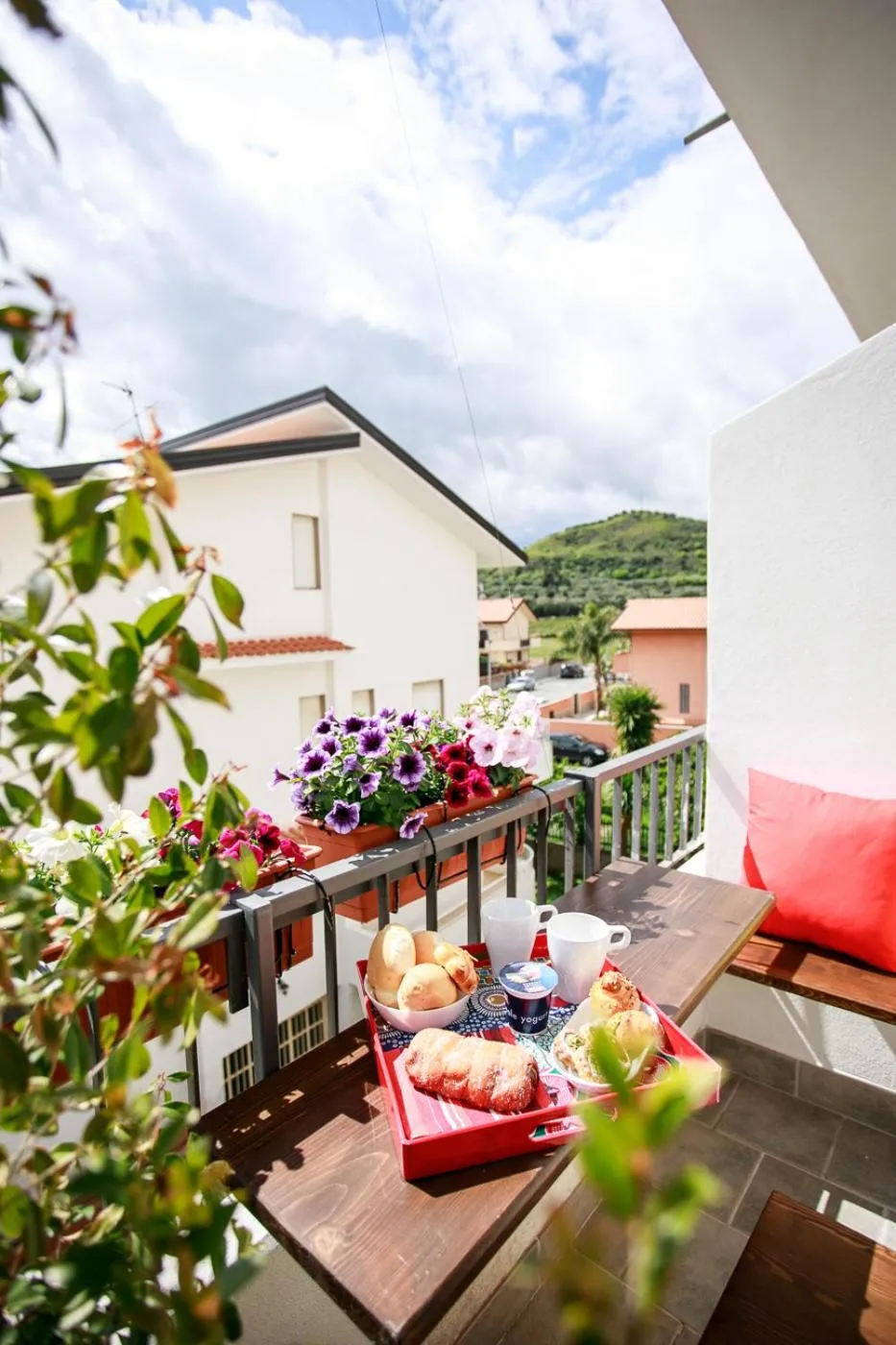 Balcony/Terrace in B&B Scirocco House