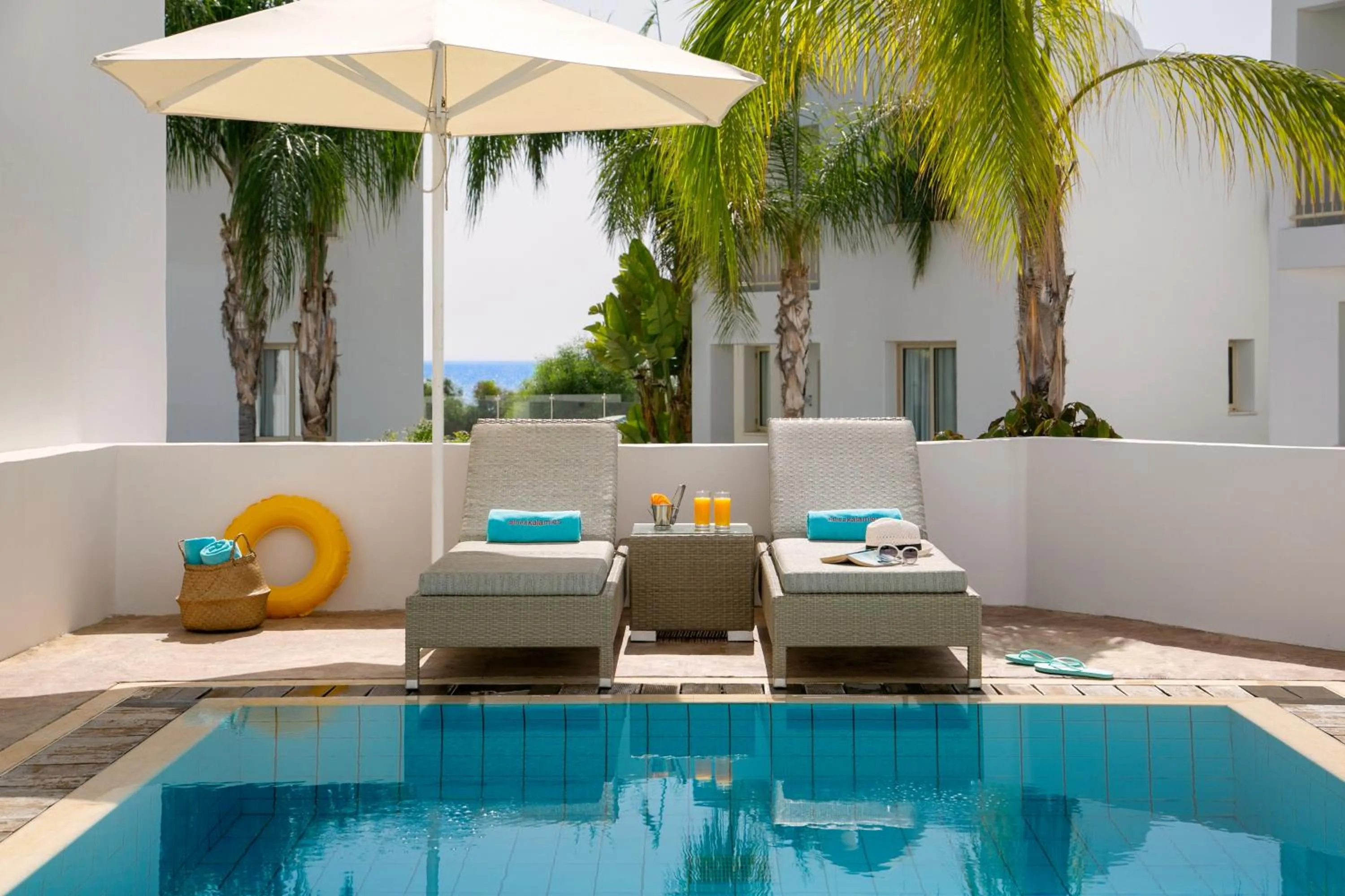 View (from property/room) in Althea Kalamies Luxury Villas