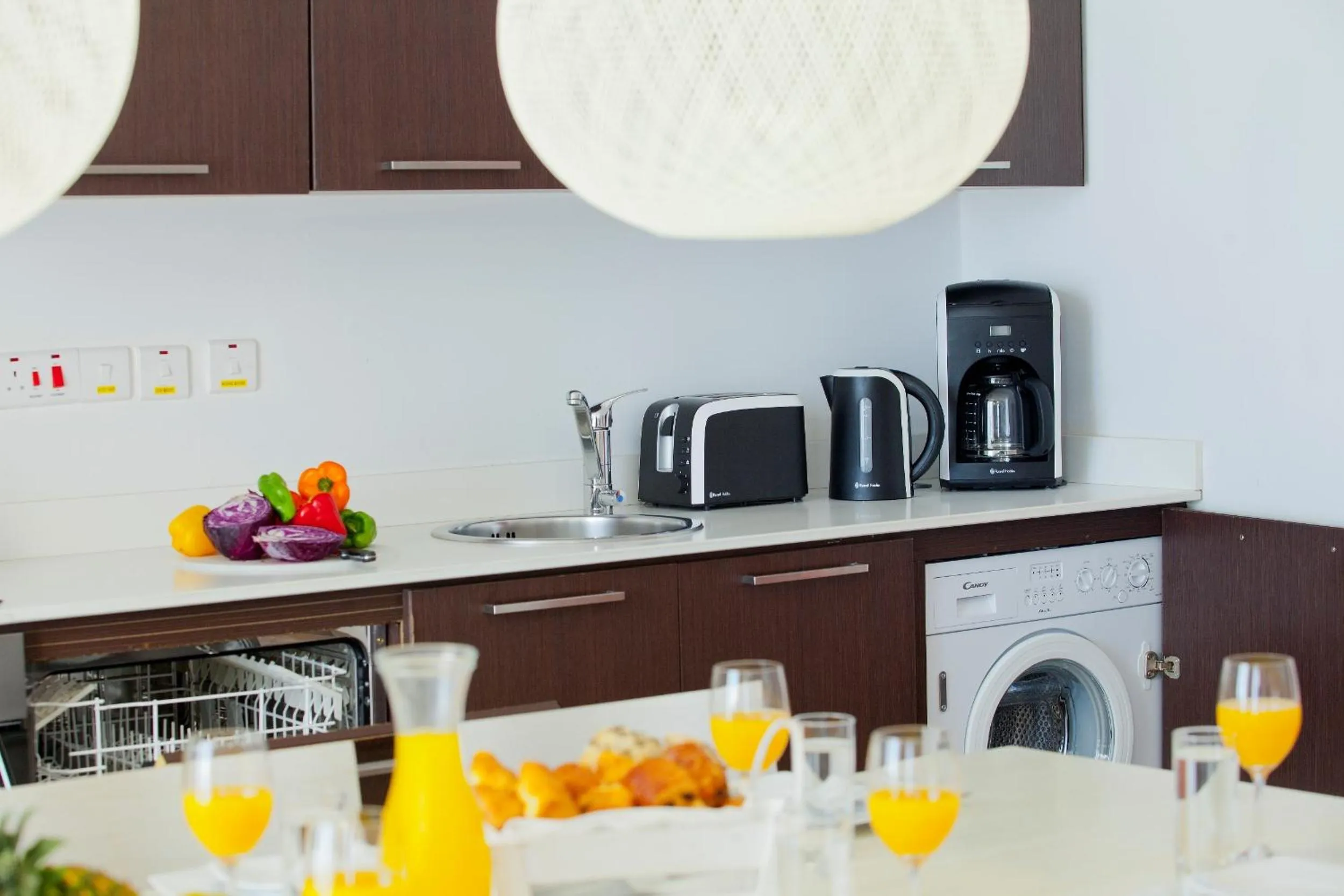 Coffee/tea facilities in Althea Kalamies Luxury Villas