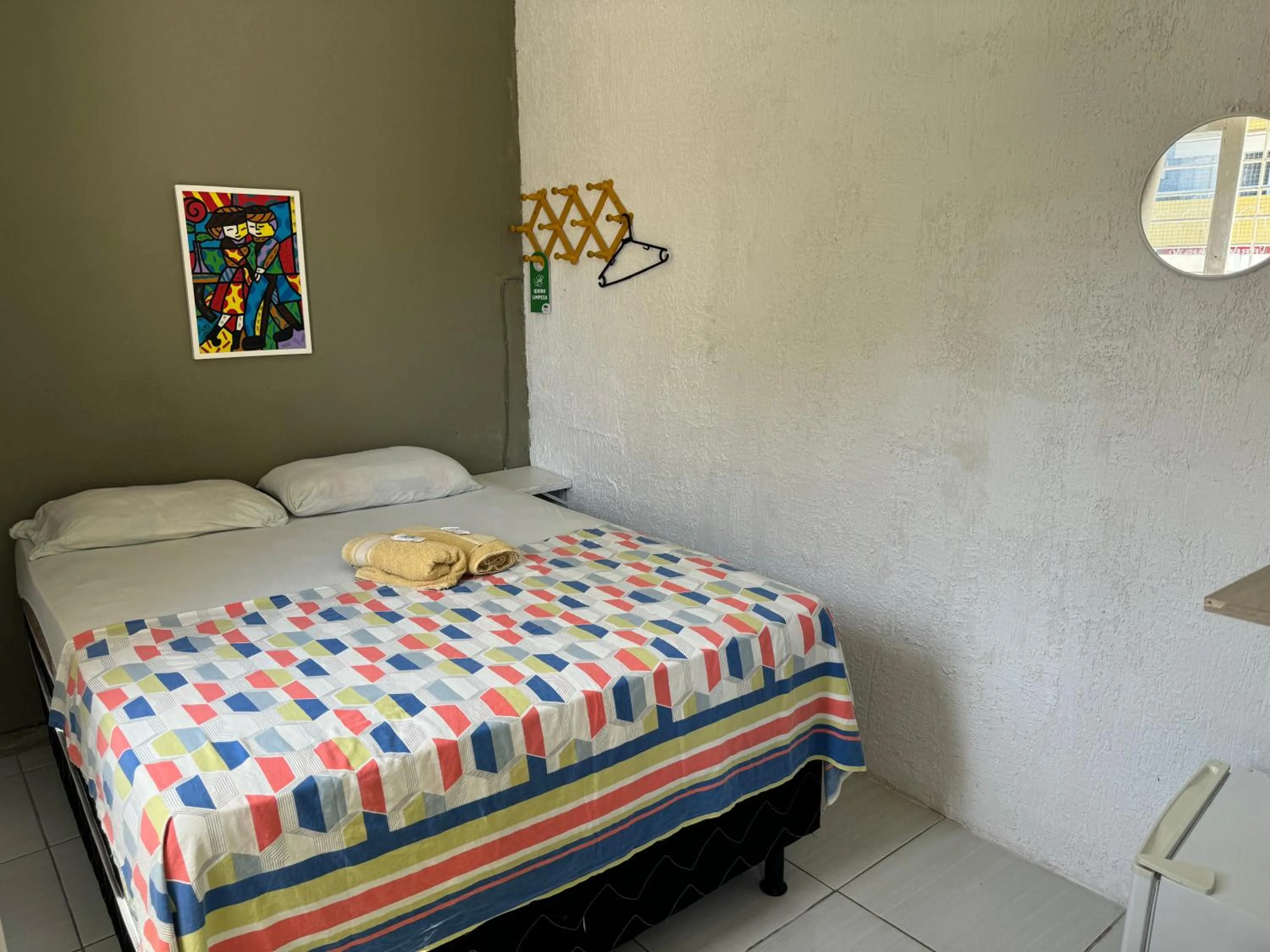 Bed in Casa da Esquina Pousada