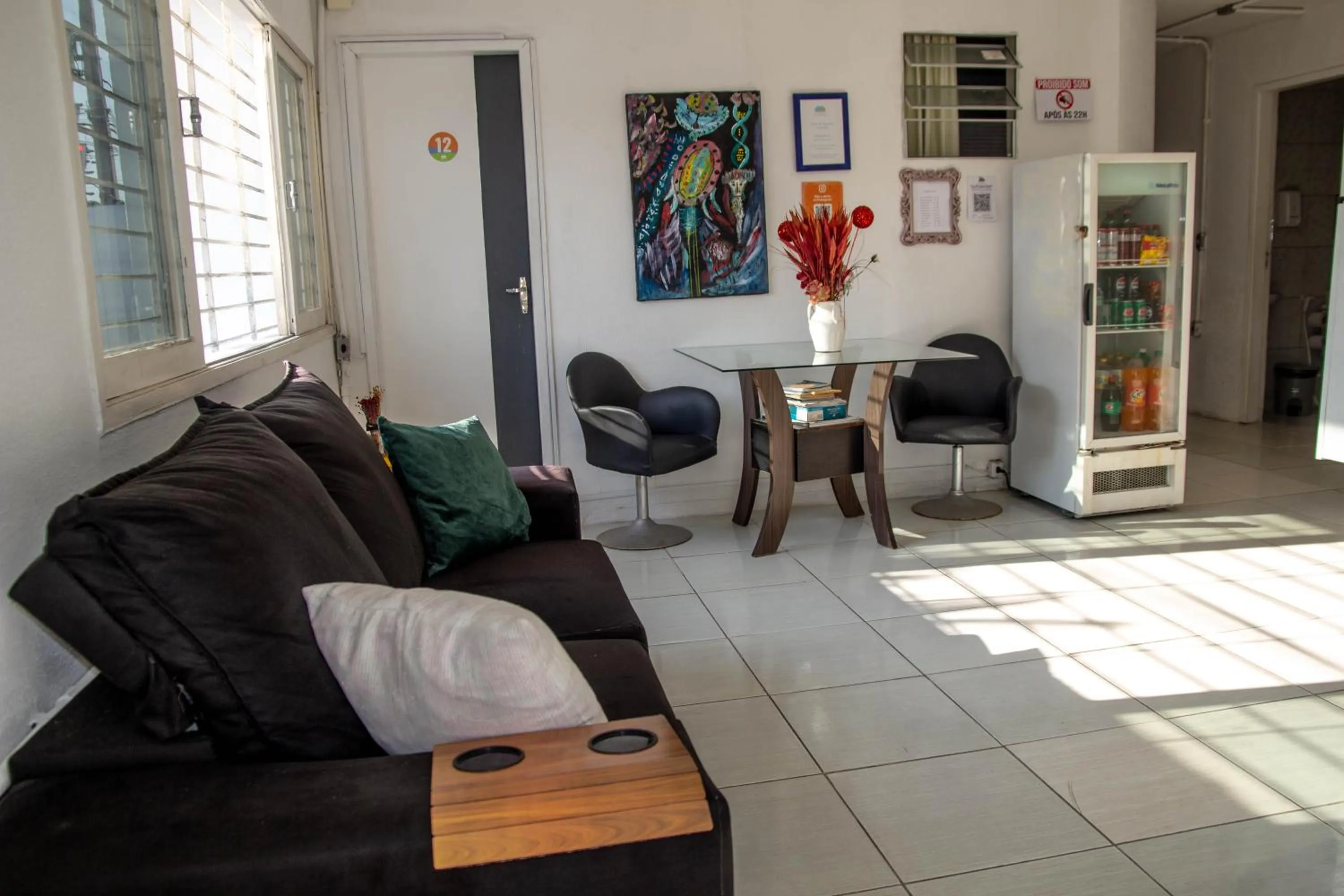Lobby or reception in Casa da Esquina Pousada