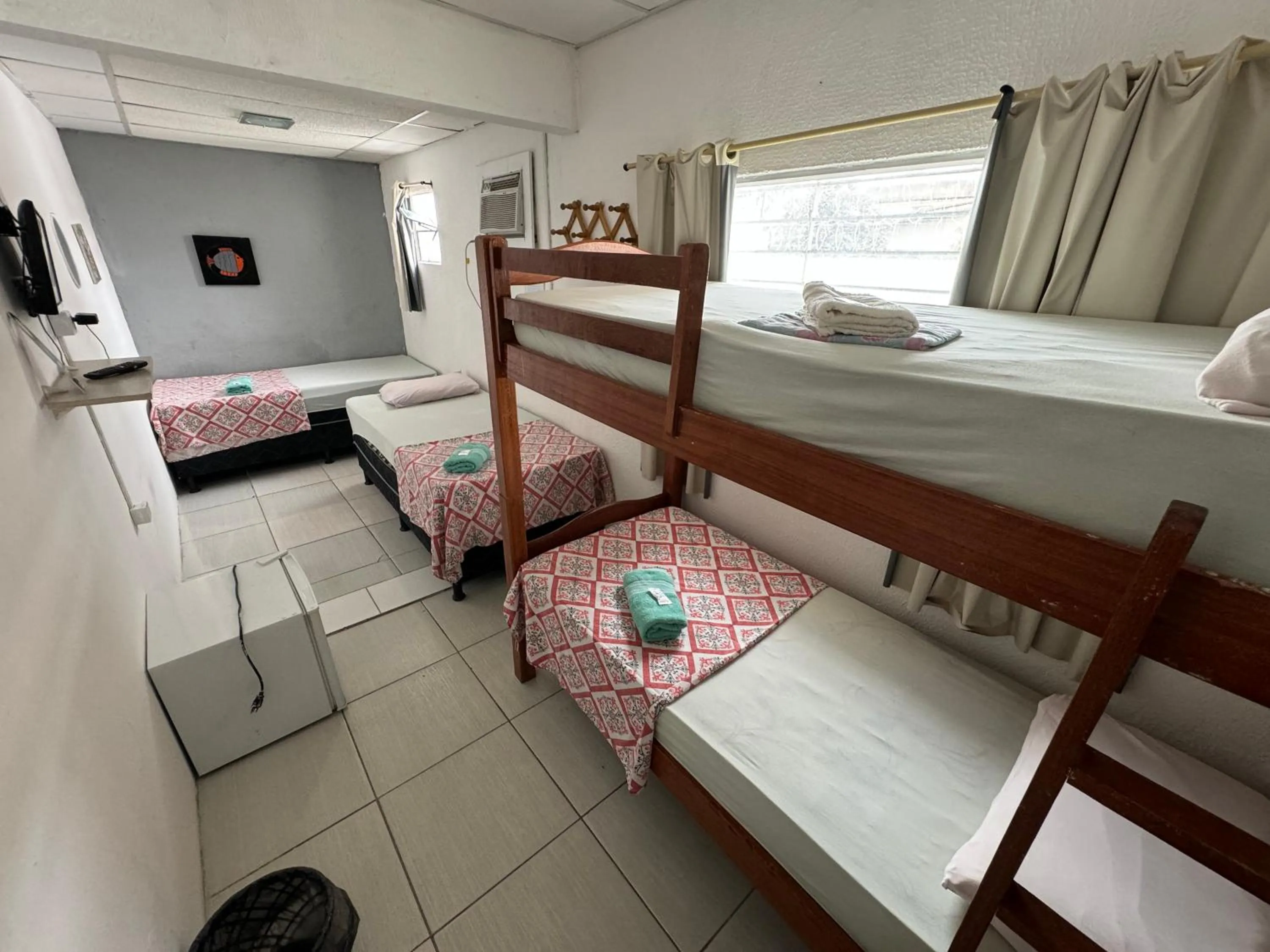 Bed in Casa da Esquina Pousada